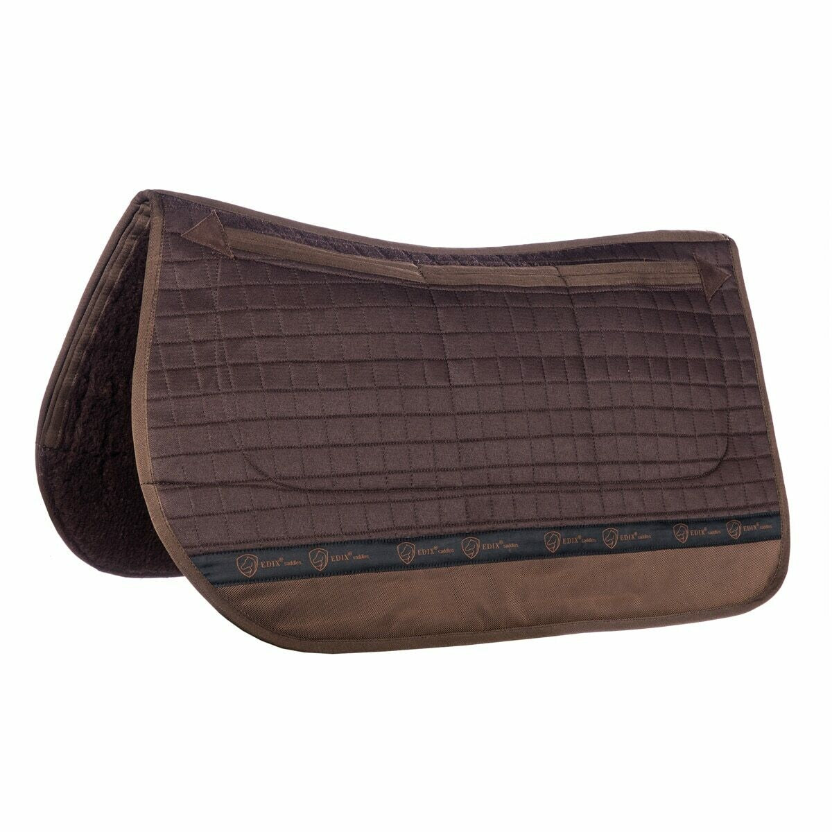 Edix Western Felt 8-Pocket Pad - Brown