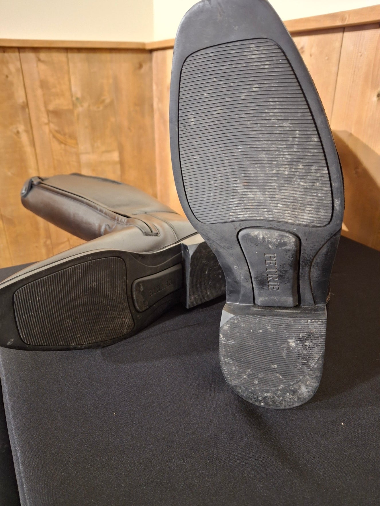 Almost New Used Wide Calf Petrie Dressage Boots