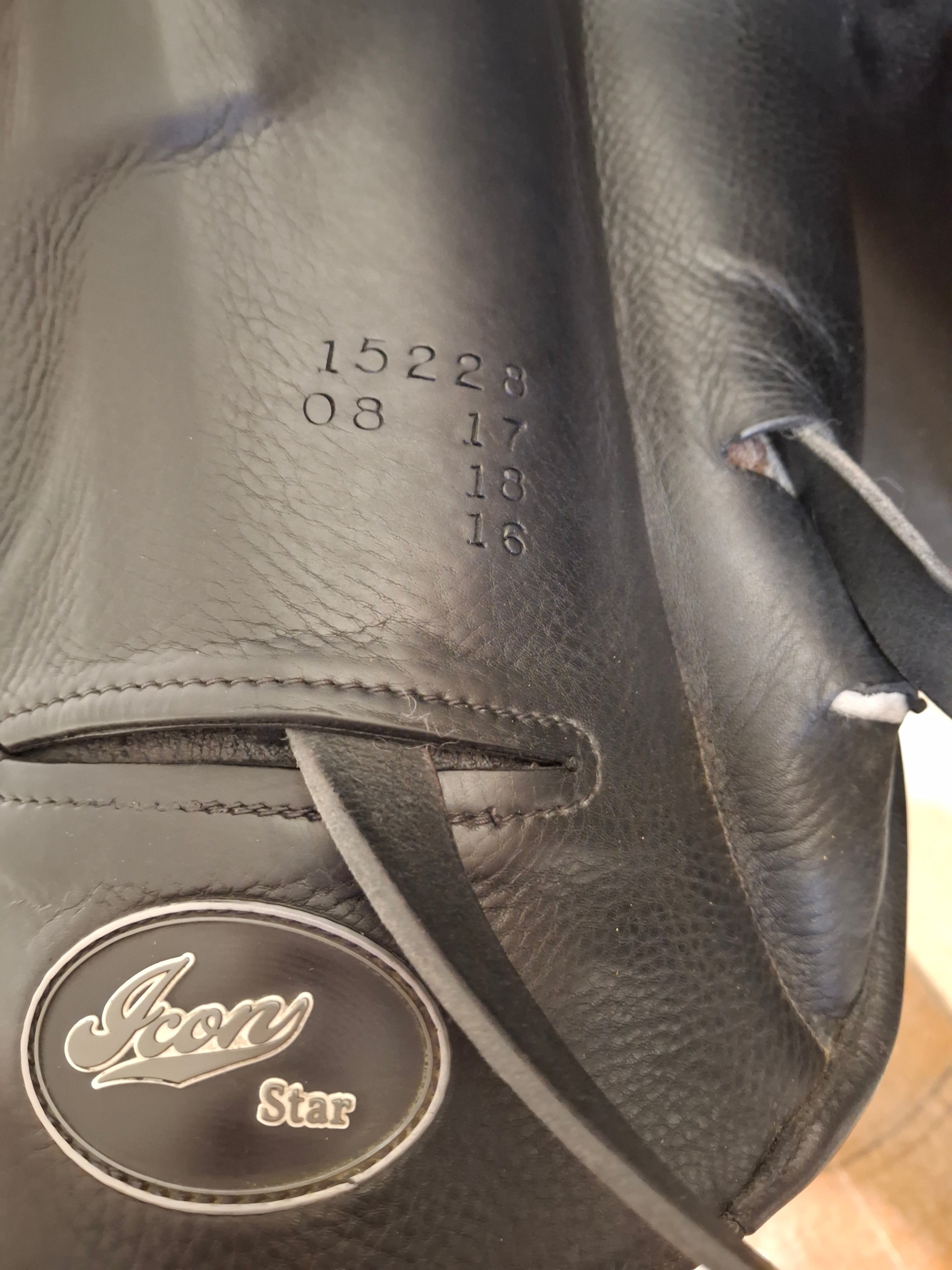 Custom Icon Star 18" Dressage Saddle