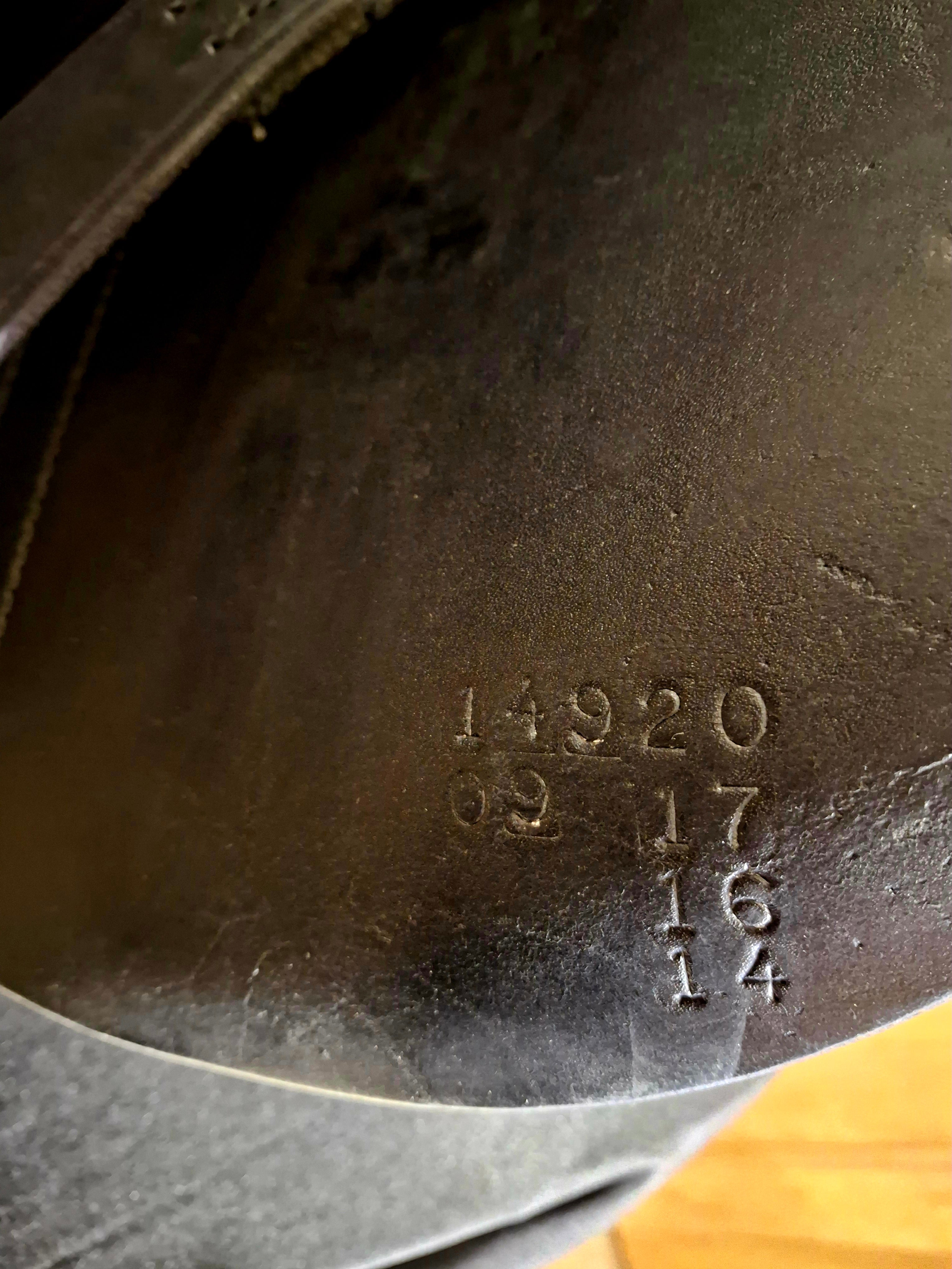 Used 16" Custom Wolfgang Solo Junior Dressage Saddle