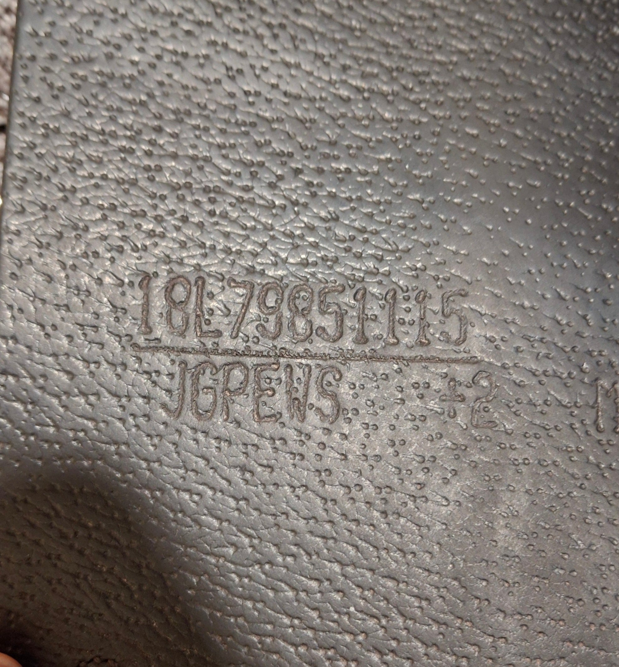 Used 18" Equipe Grand Prix Jump Saddle