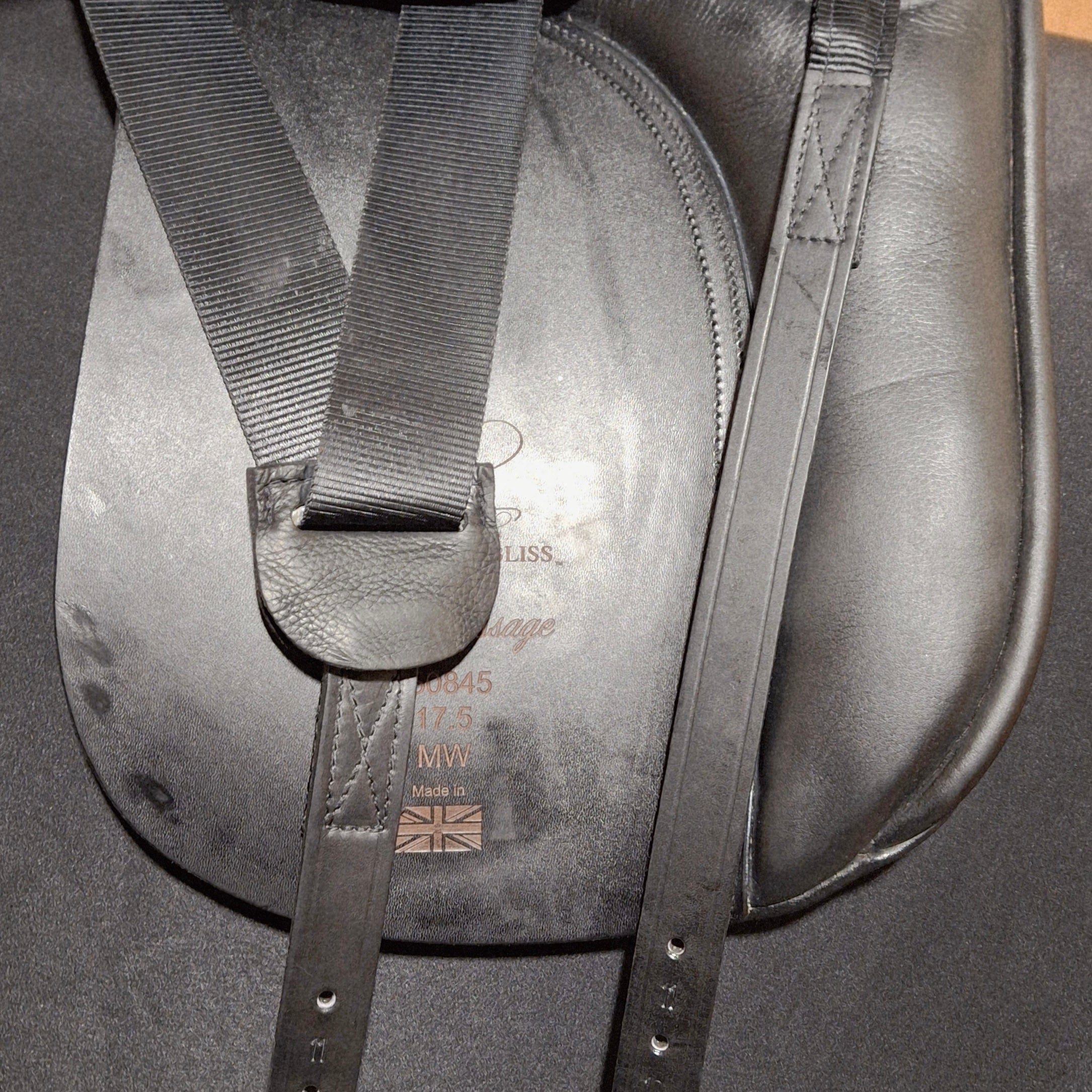 New 17.5" Loxley by Bliss Dressage Demo Saddle