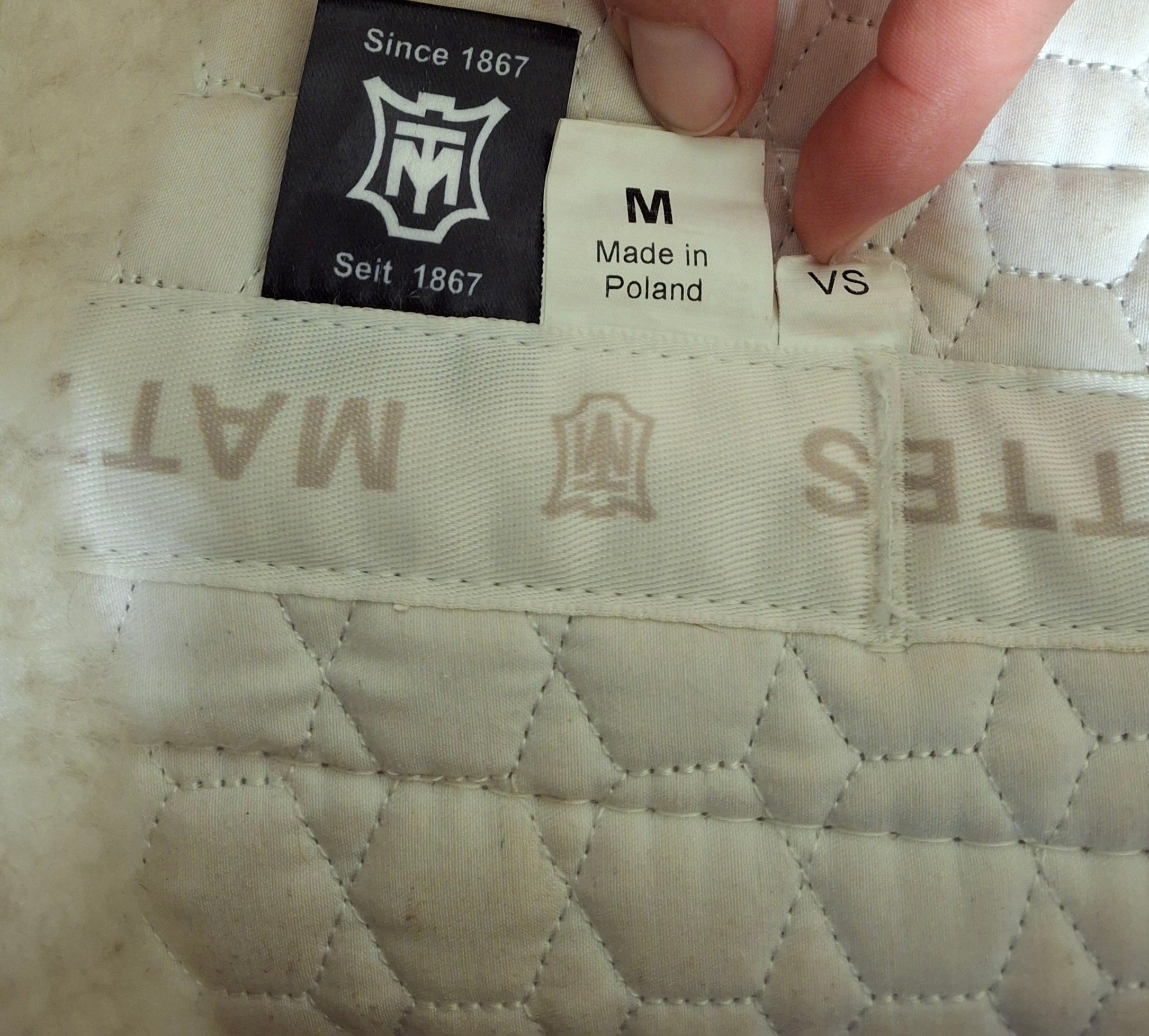 Used Mattes Sheepskin Halfpad Medium