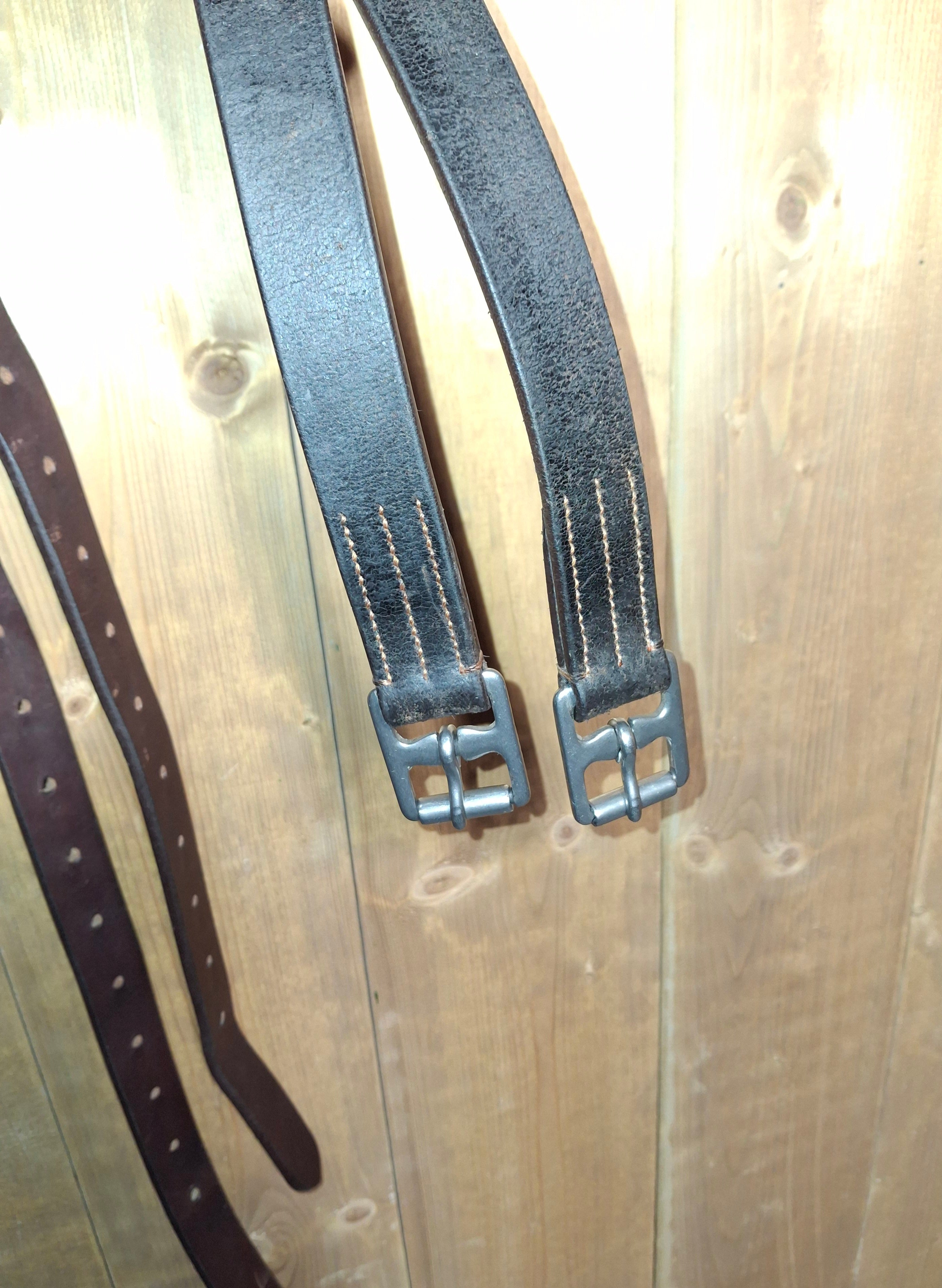 Used 58" Bobby's Tack Stirrup Leathers