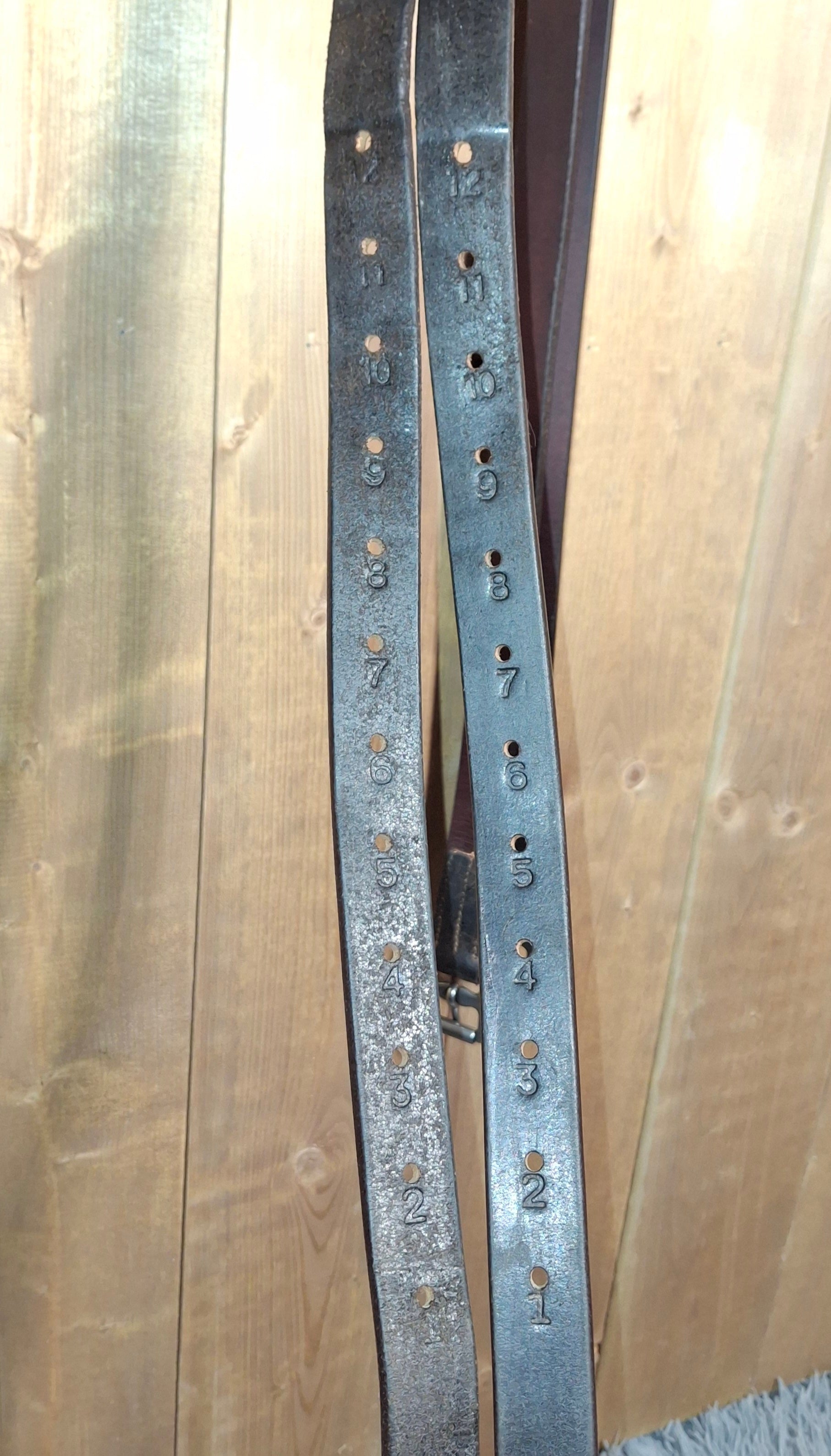 Used 58" Bobby's Tack Stirrup Leathers