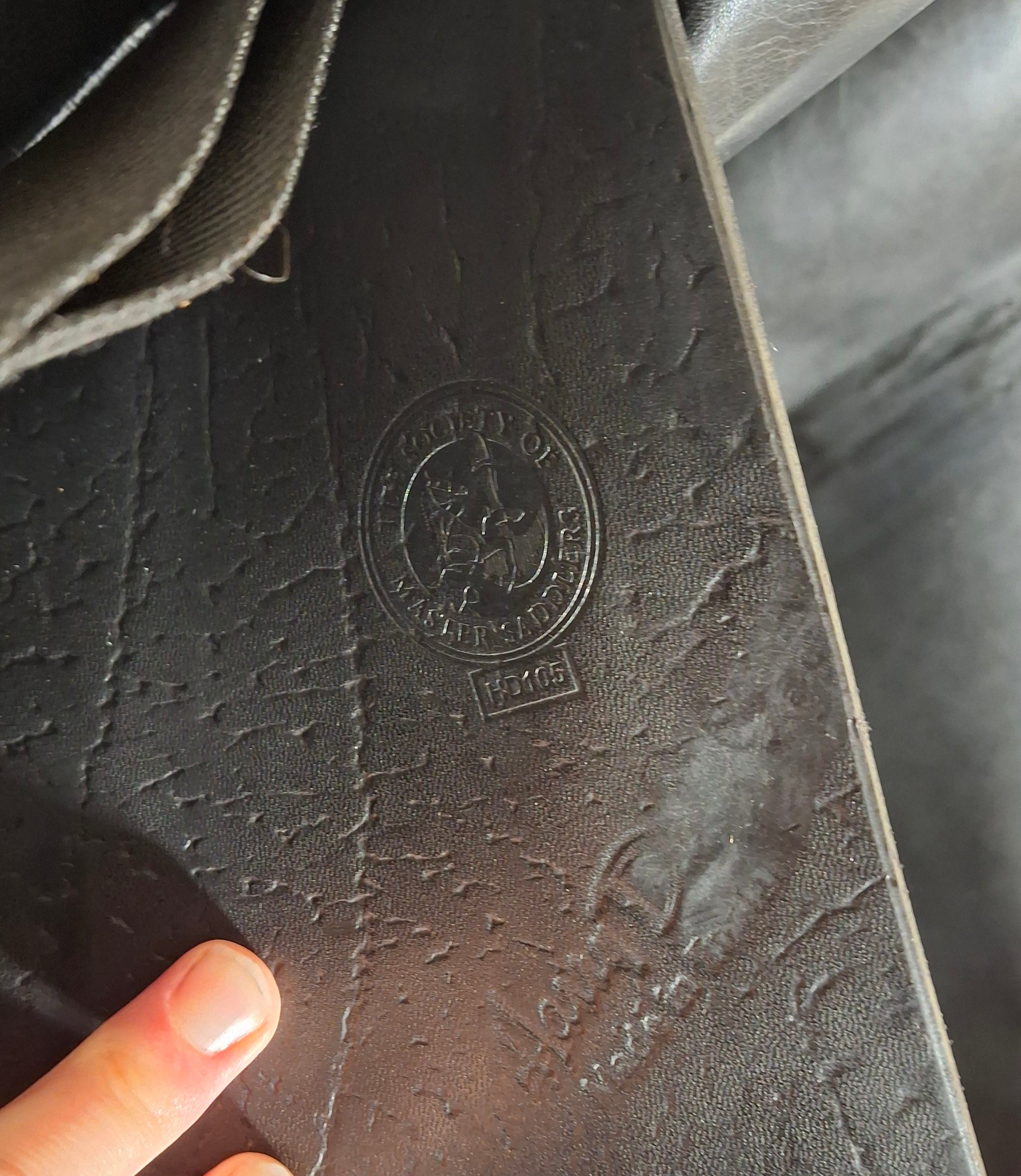 Used 17.5" Jaguar by Harry Dabs Dressage Saddle