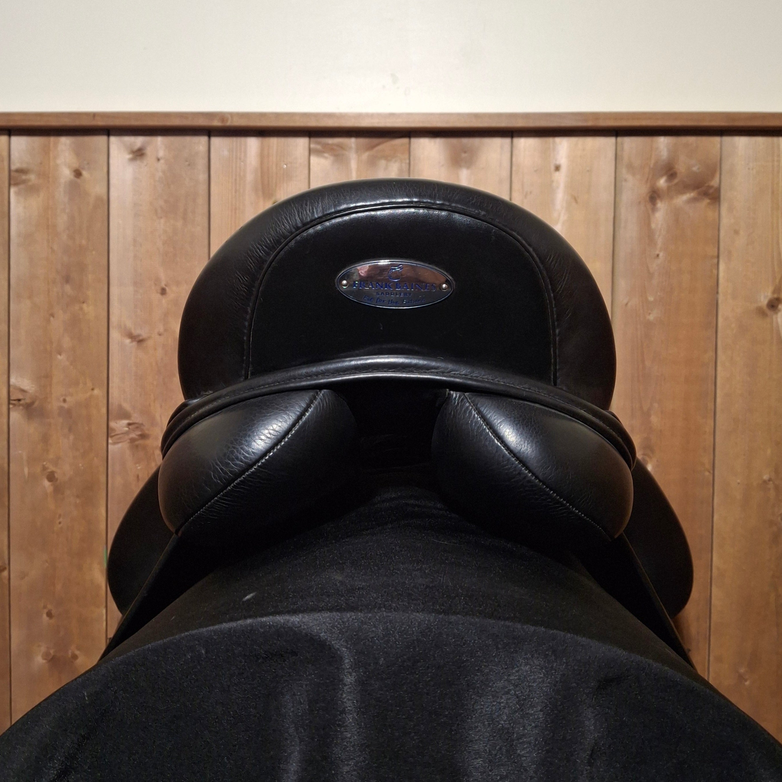 Used 17.5" Frank Baines Union Lux Dressage Saddle