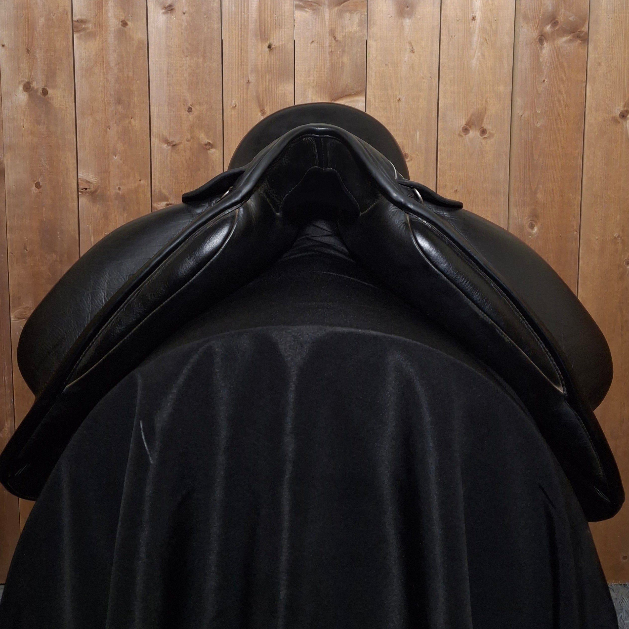 Used 17" Custom Icon Flight Dressage Saddle