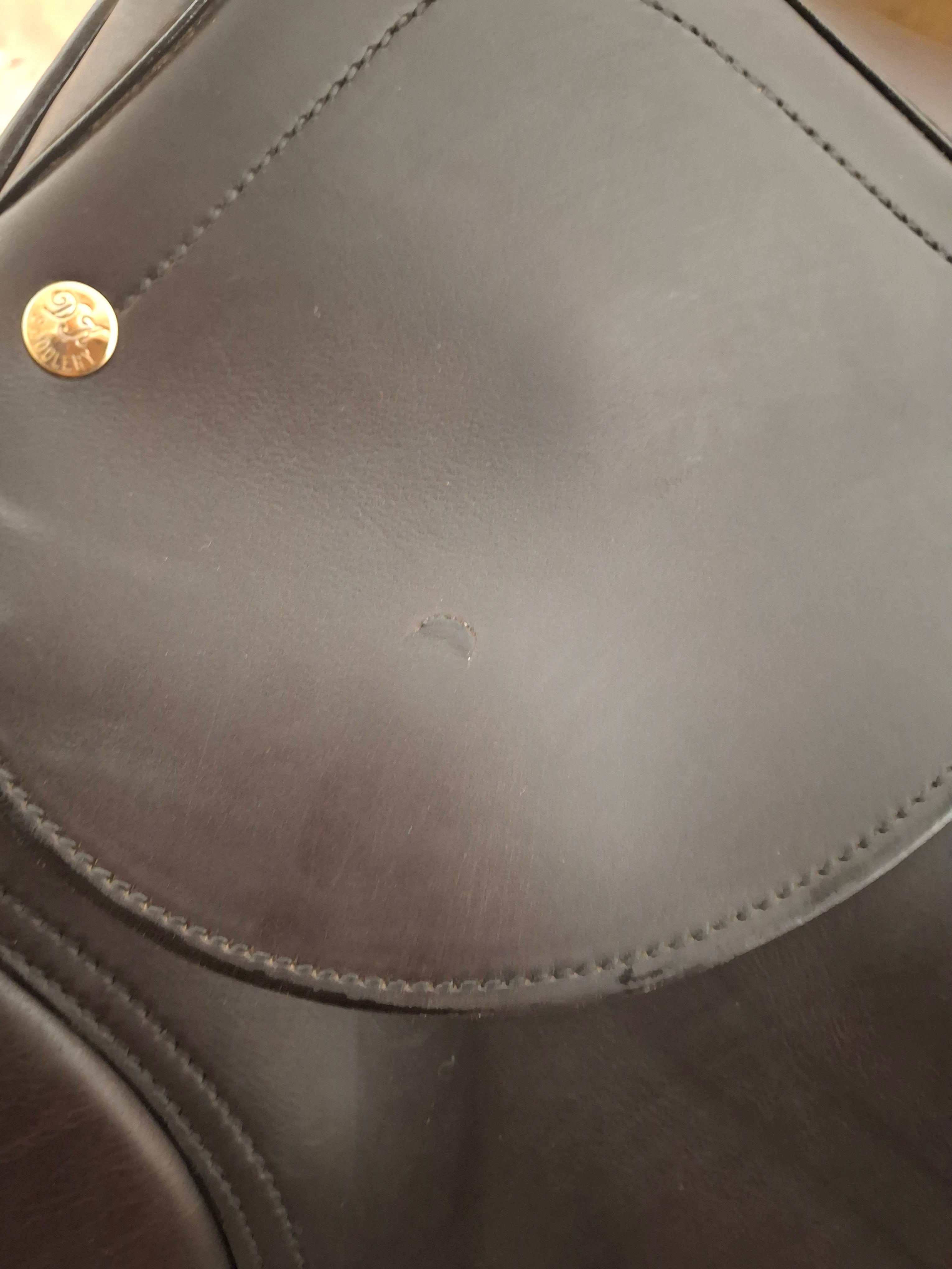Used 17.5" DK Monoflap Jump Saddle