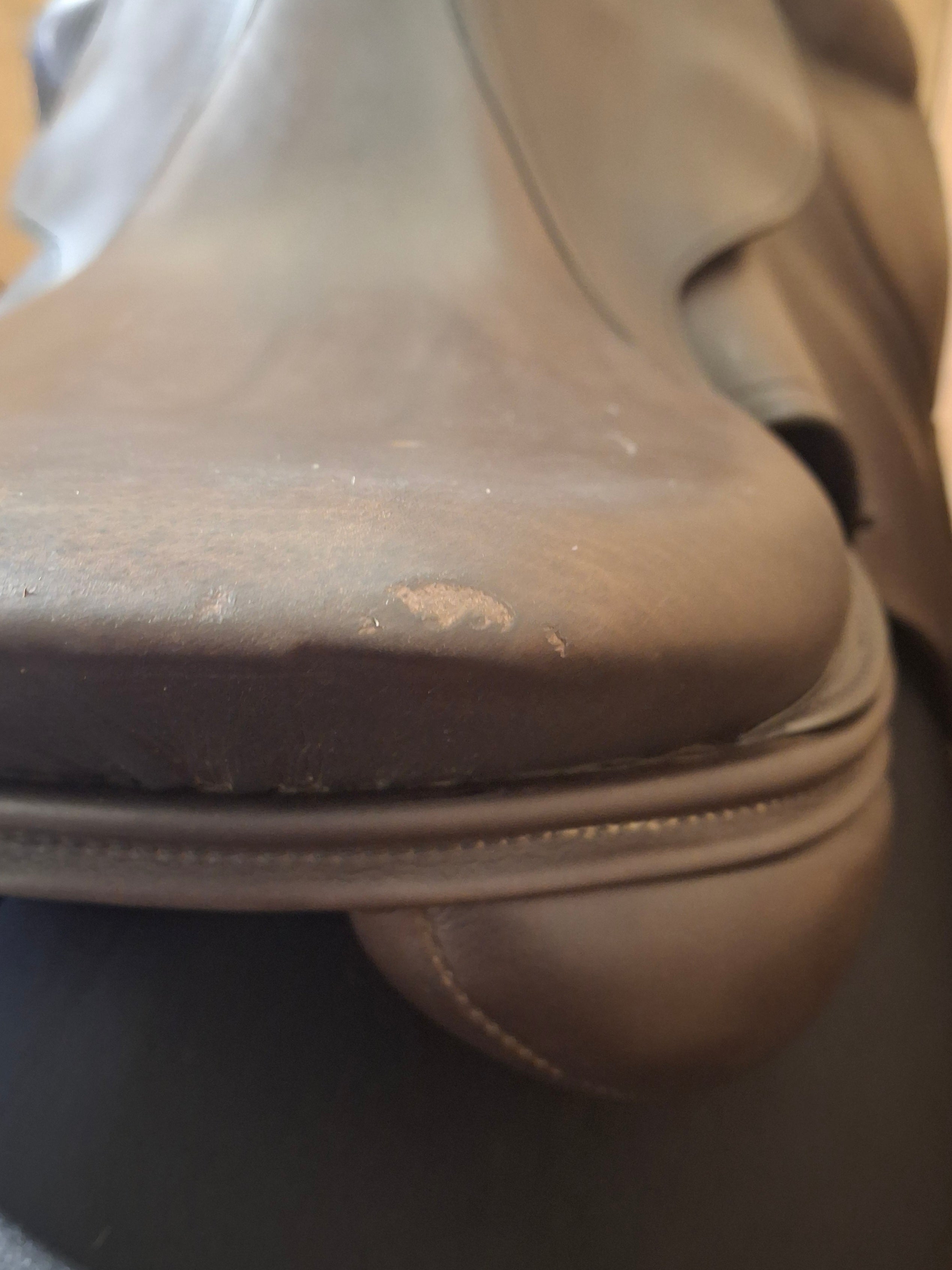 Used 17.5" DK Monoflap Jump Saddle