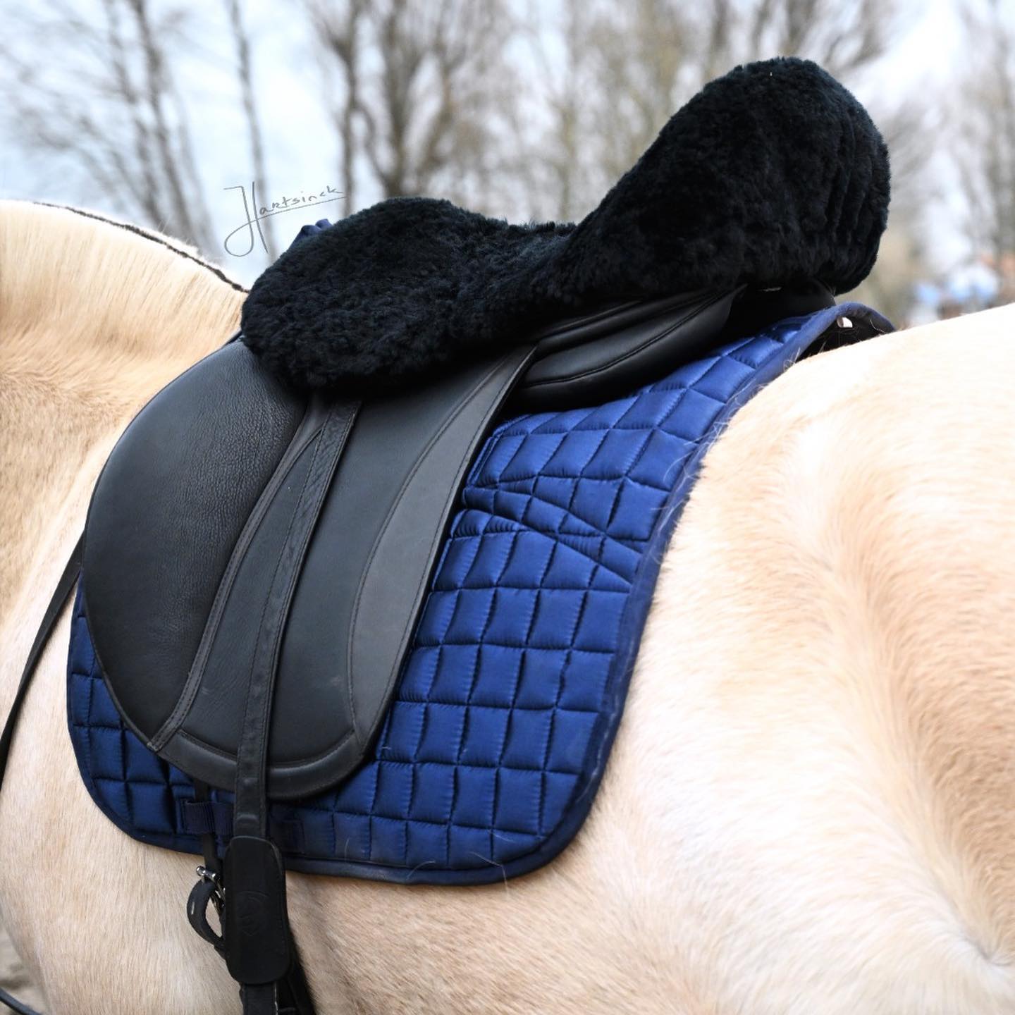 EDIX Merino Seat Saver for English Saddle