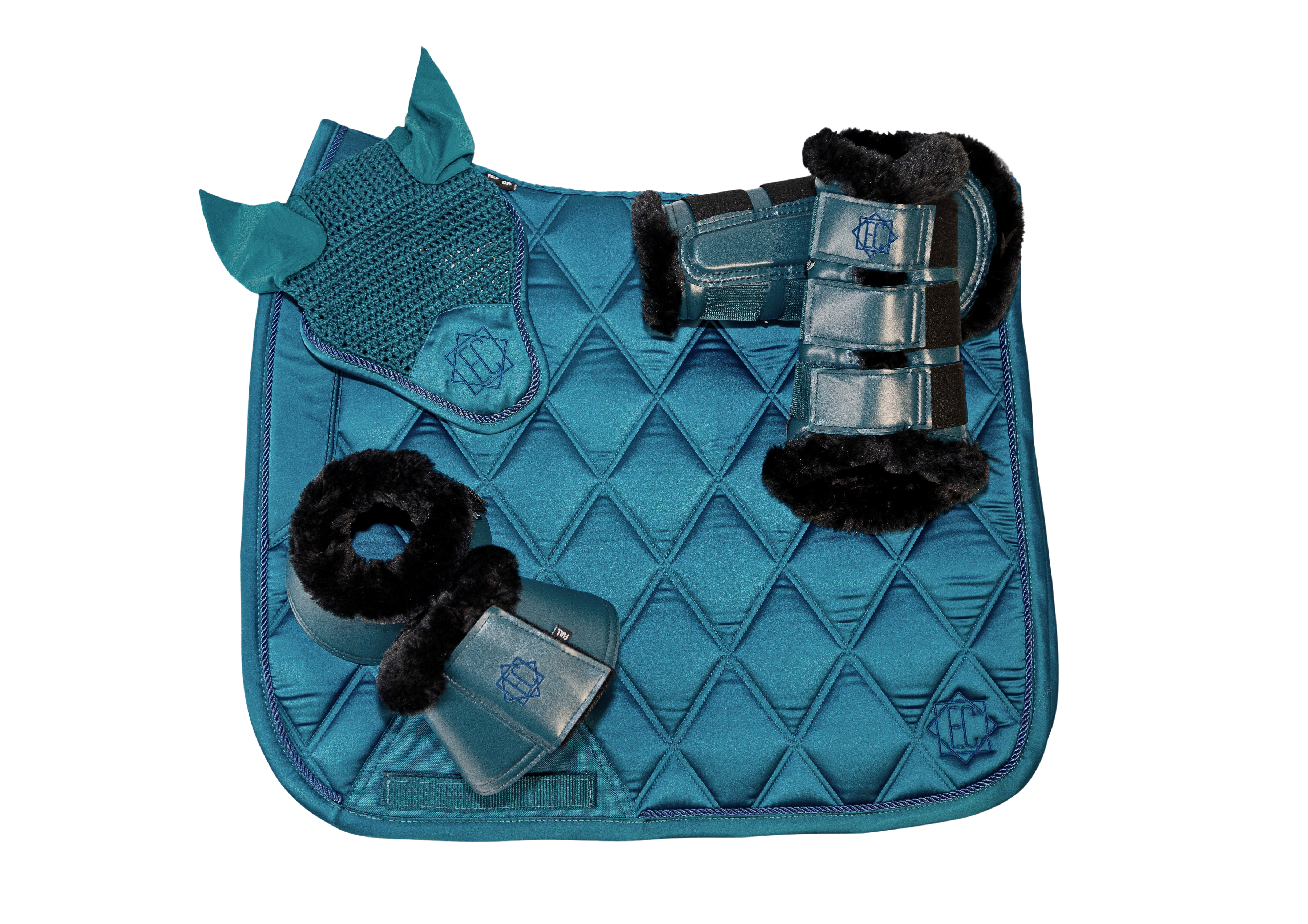 Summer Sapphire Dressage Saddle Pad