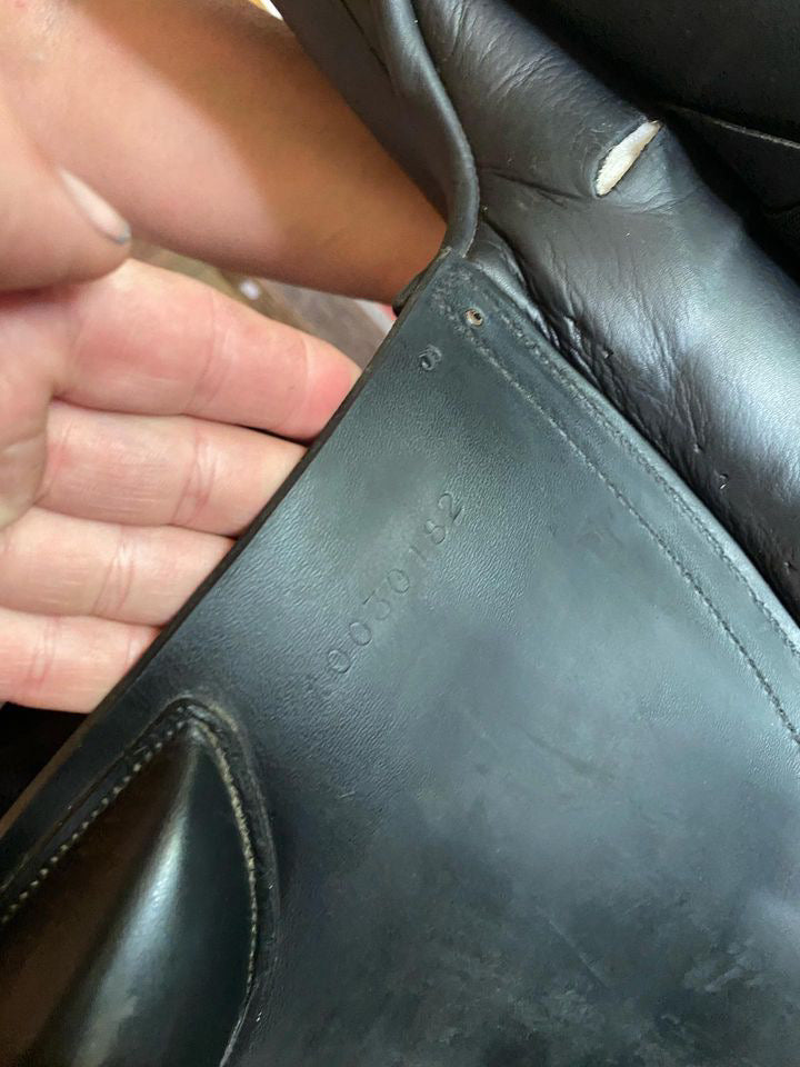 Used 17" County Conquest Jump Saddle