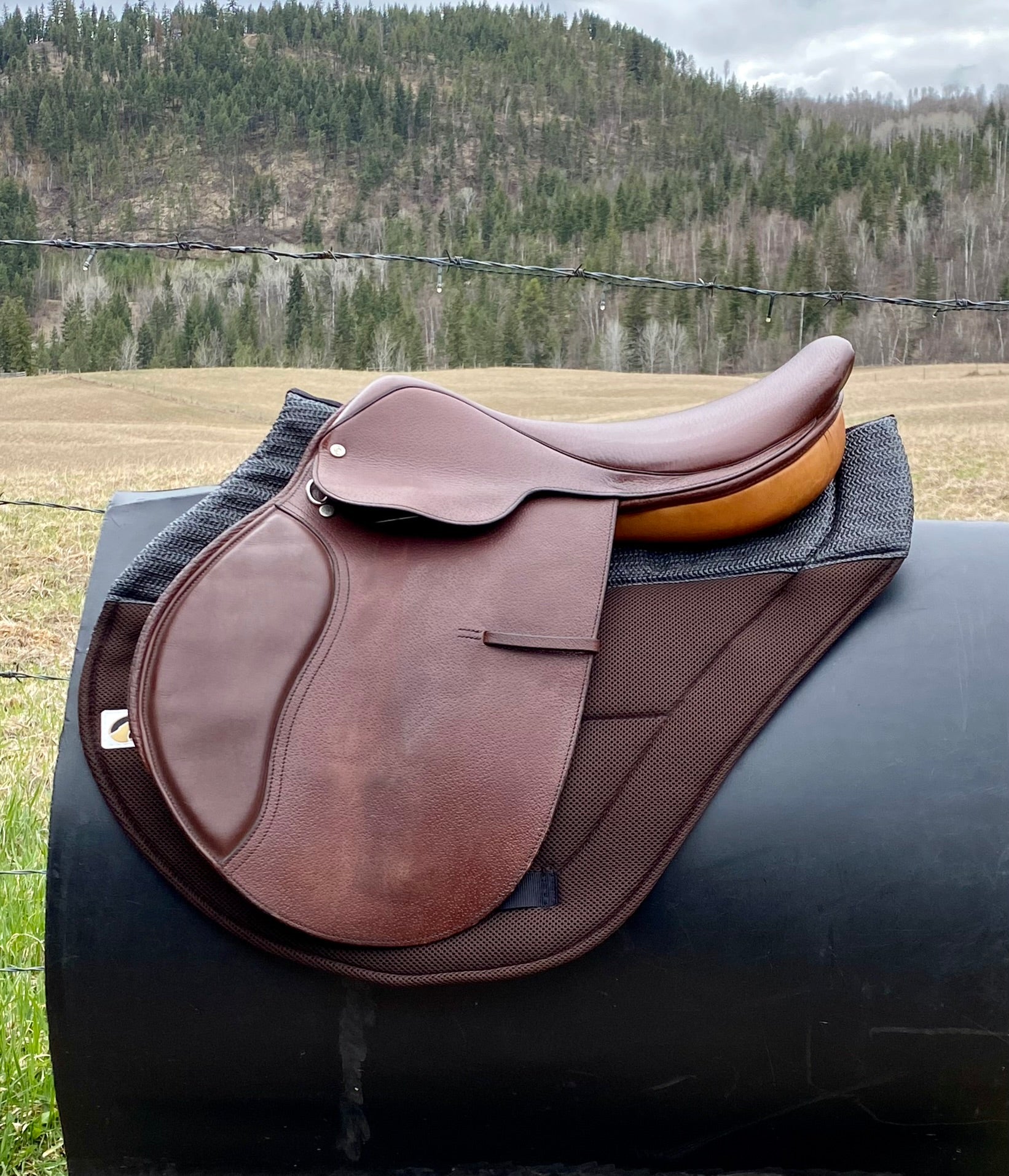 Used Crosby Corinthian 17.5" Jump Saddle