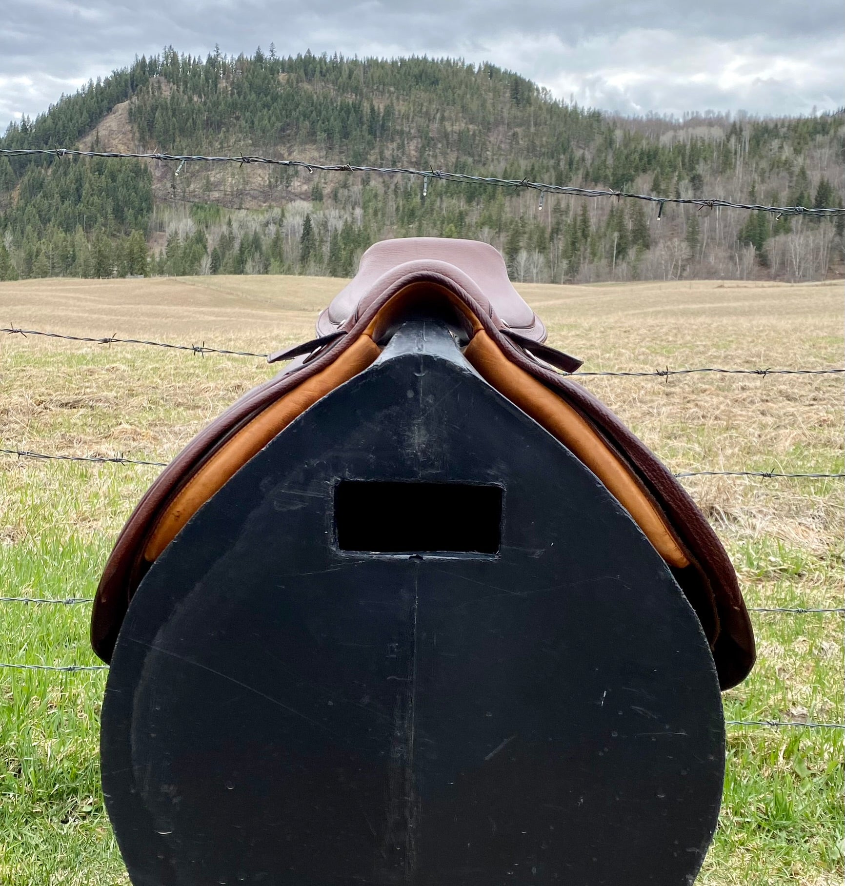 Used Crosby Corinthian 17.5" Jump Saddle