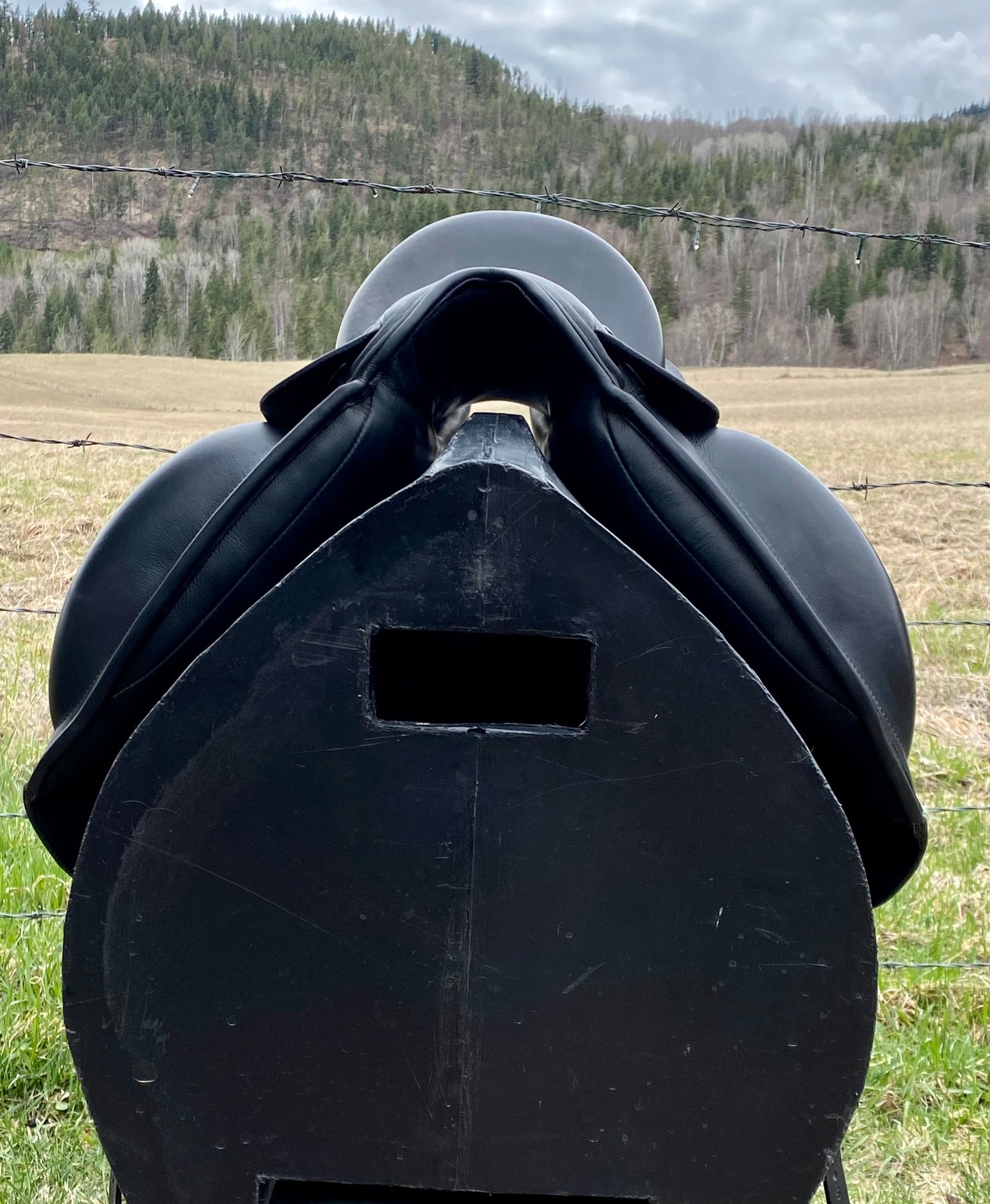 Used NSC Rhomeo 17" Dressage Saddle