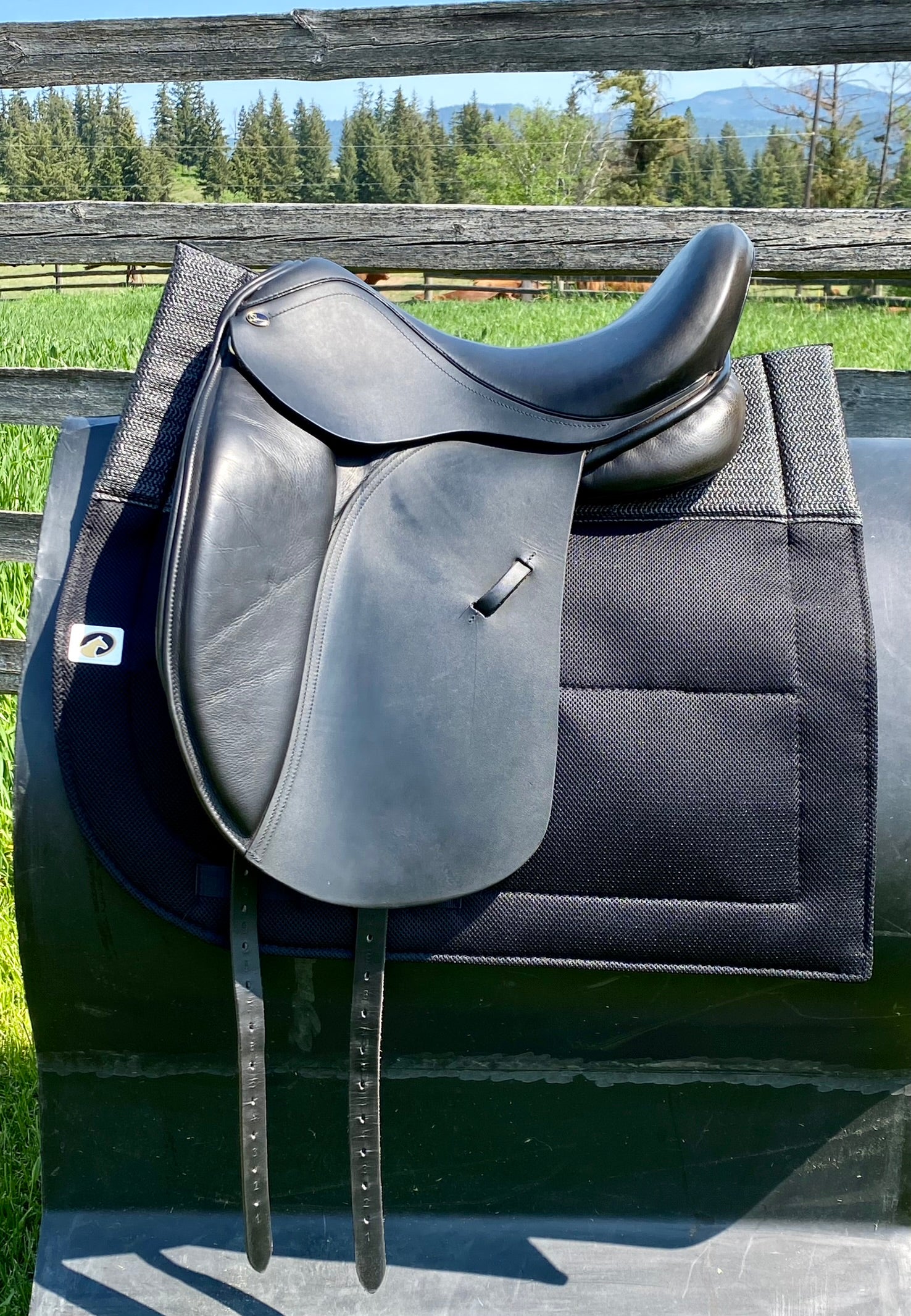 Used Silhouette Classic 16-16.5" Dressage Saddle