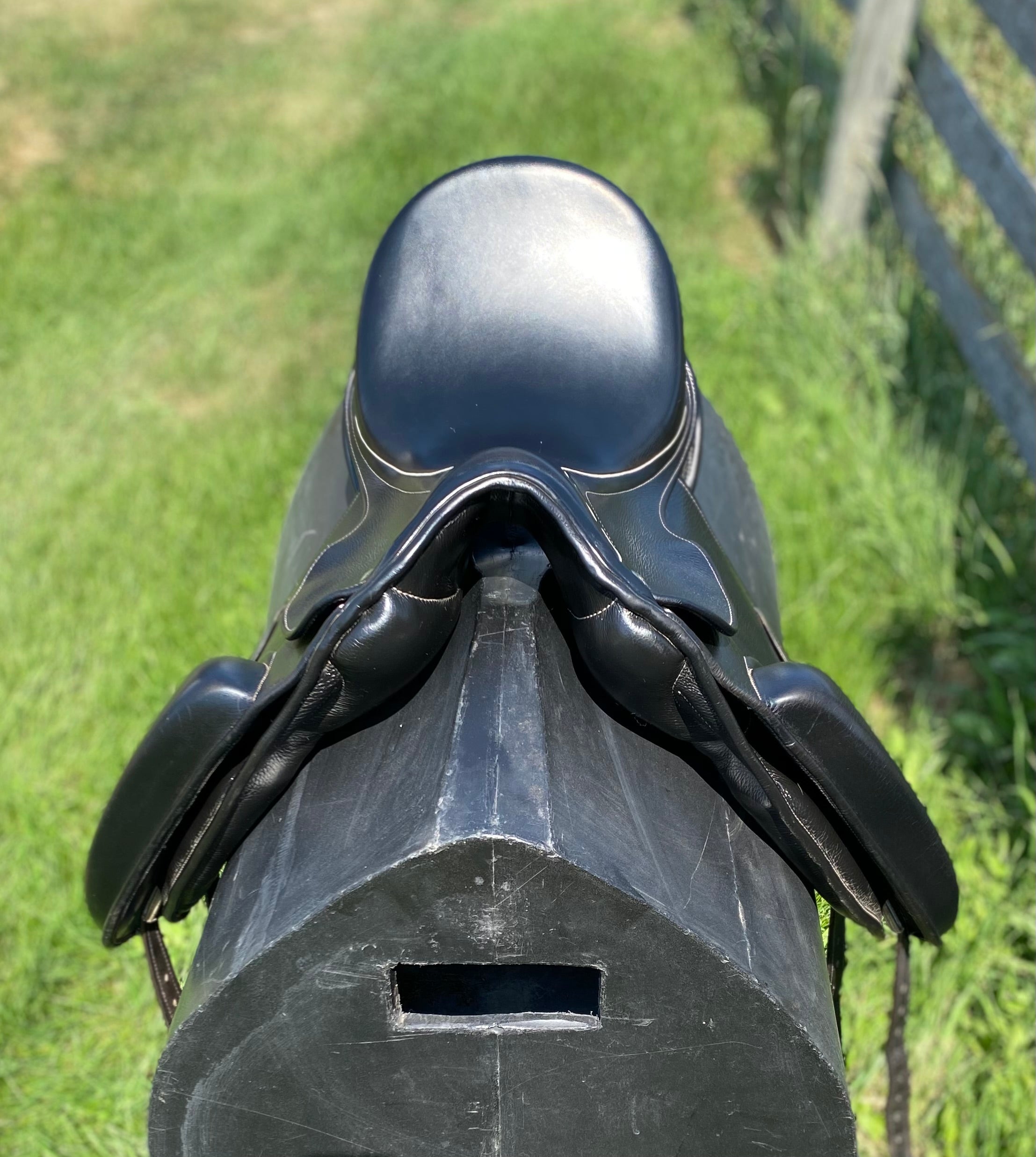 Used 17" Zaldi Platinum Dressage Saddle