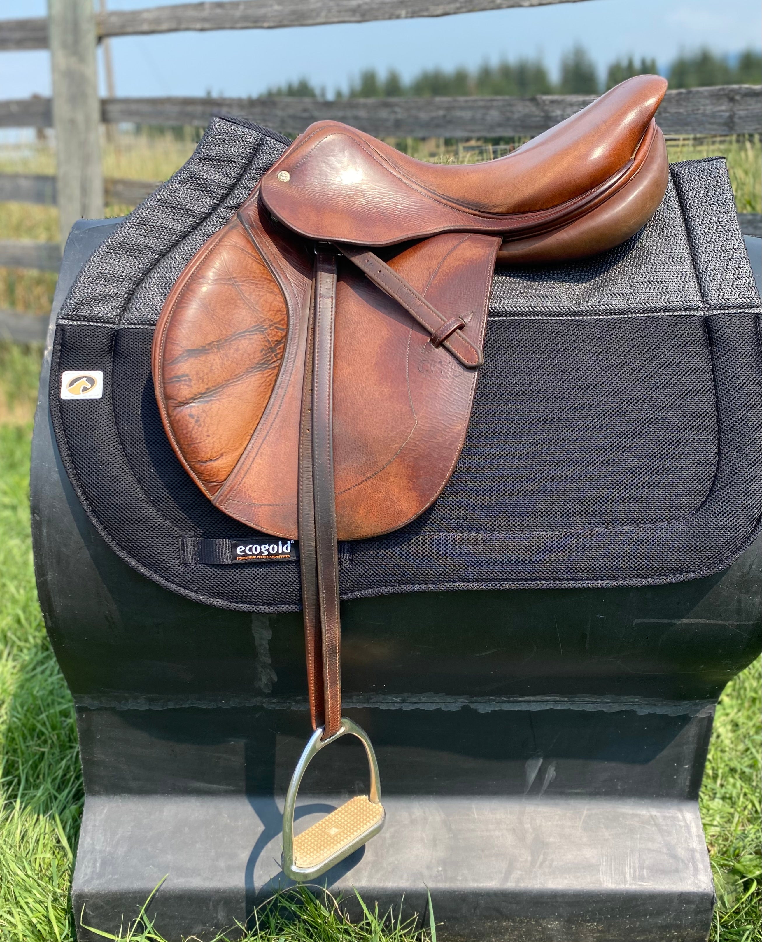 Used 17" CWD Jump Saddle