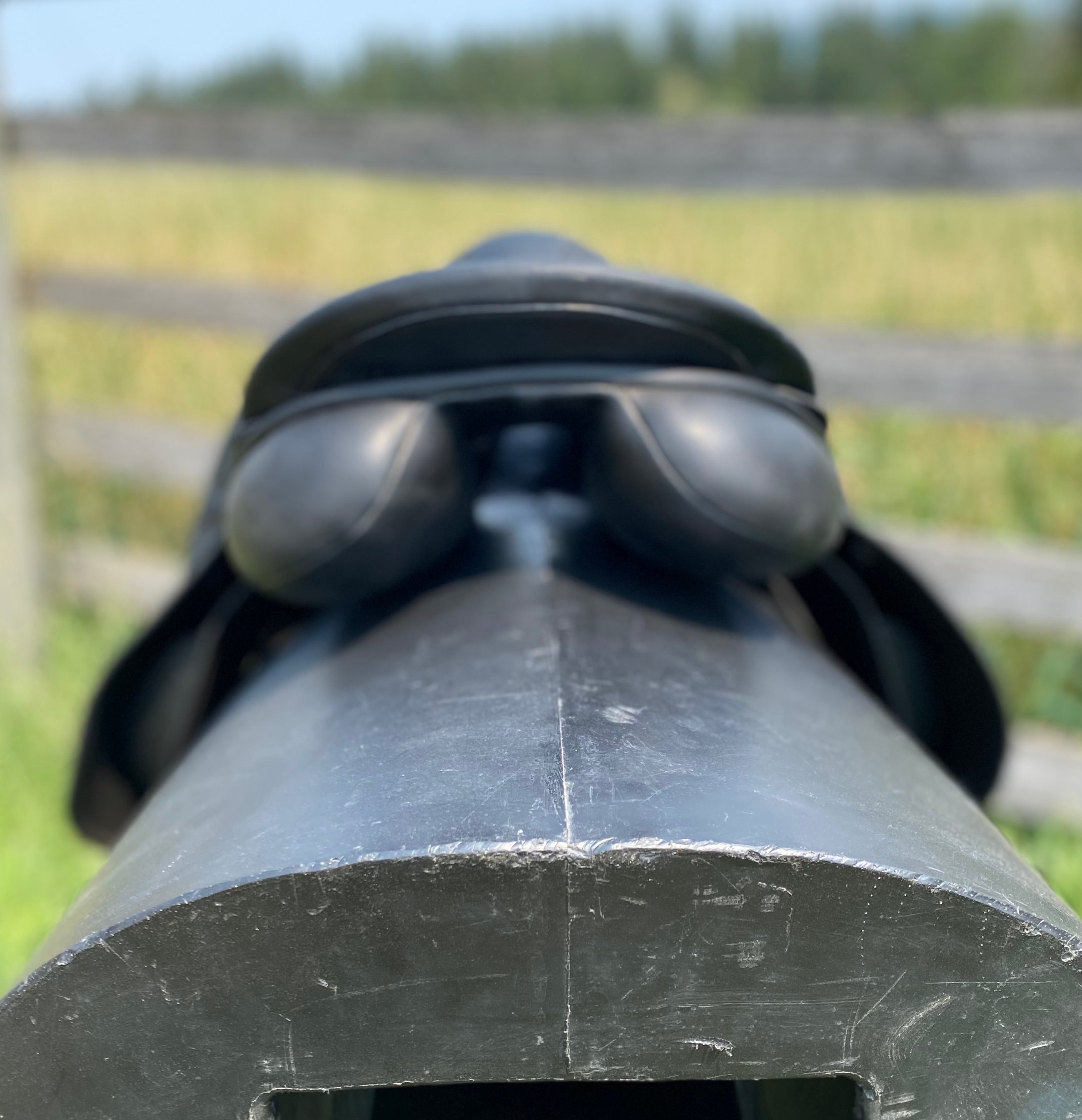 Used 17" County Conquest Jump Saddle