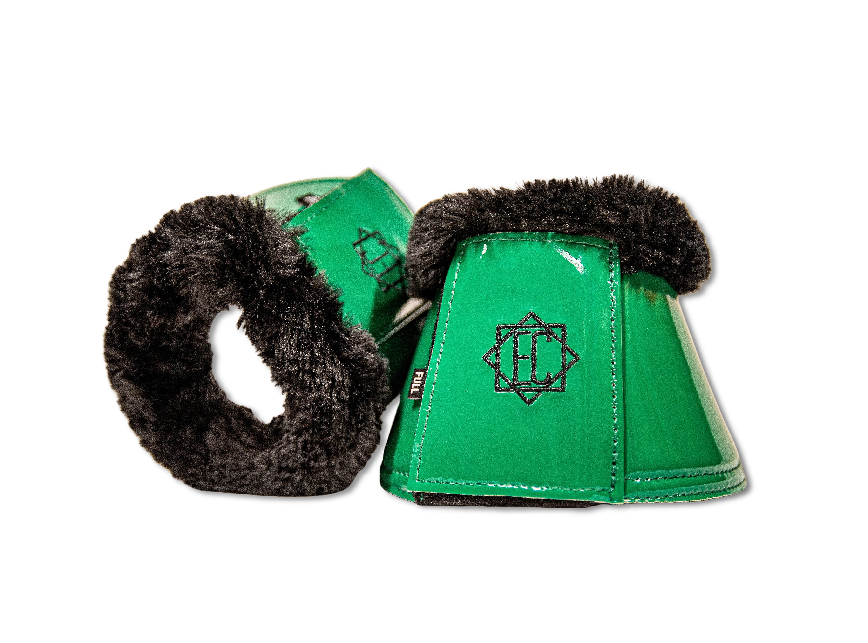 Emerald Green Bell Boots