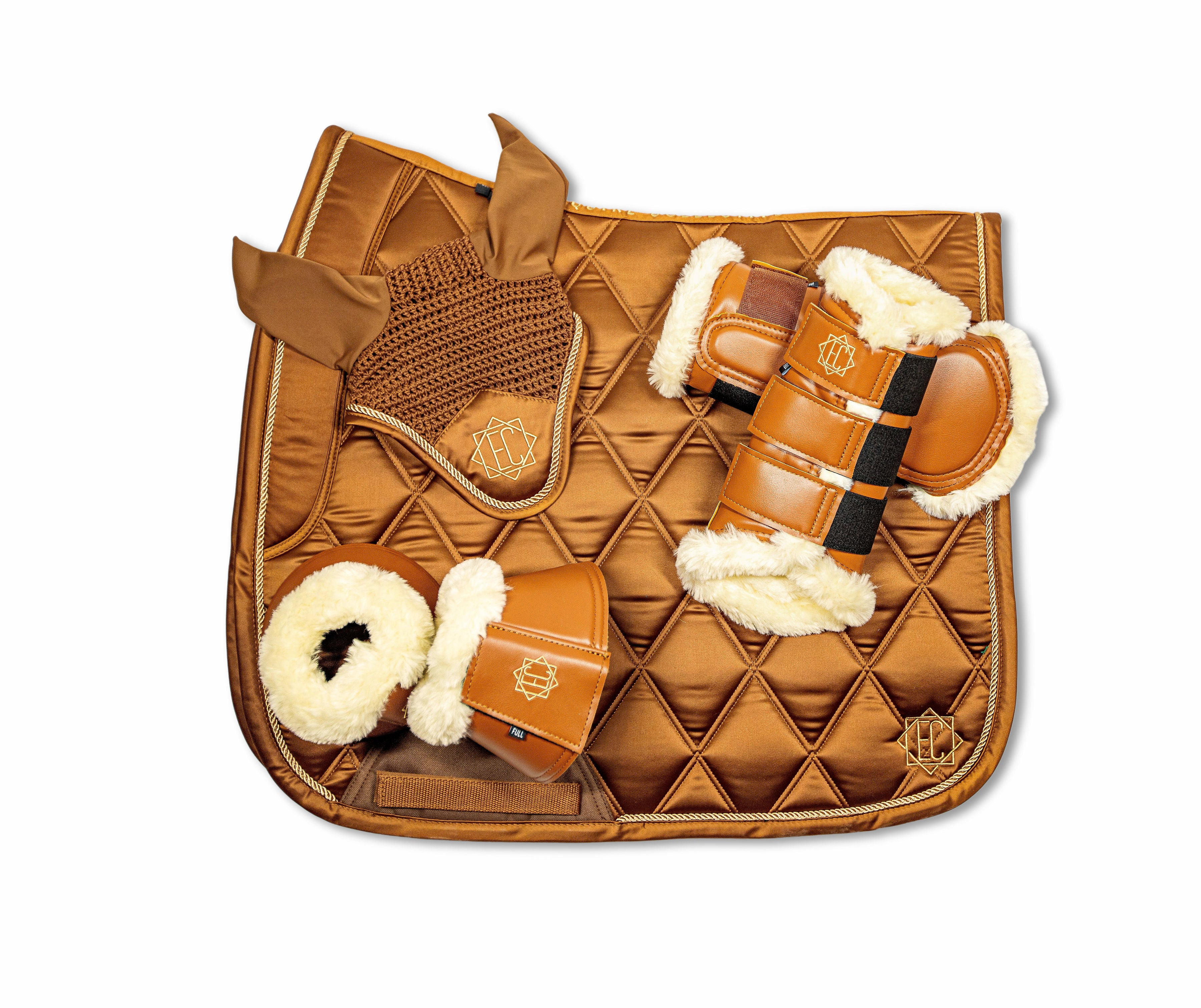 Cashmere Brown Dressage Pad