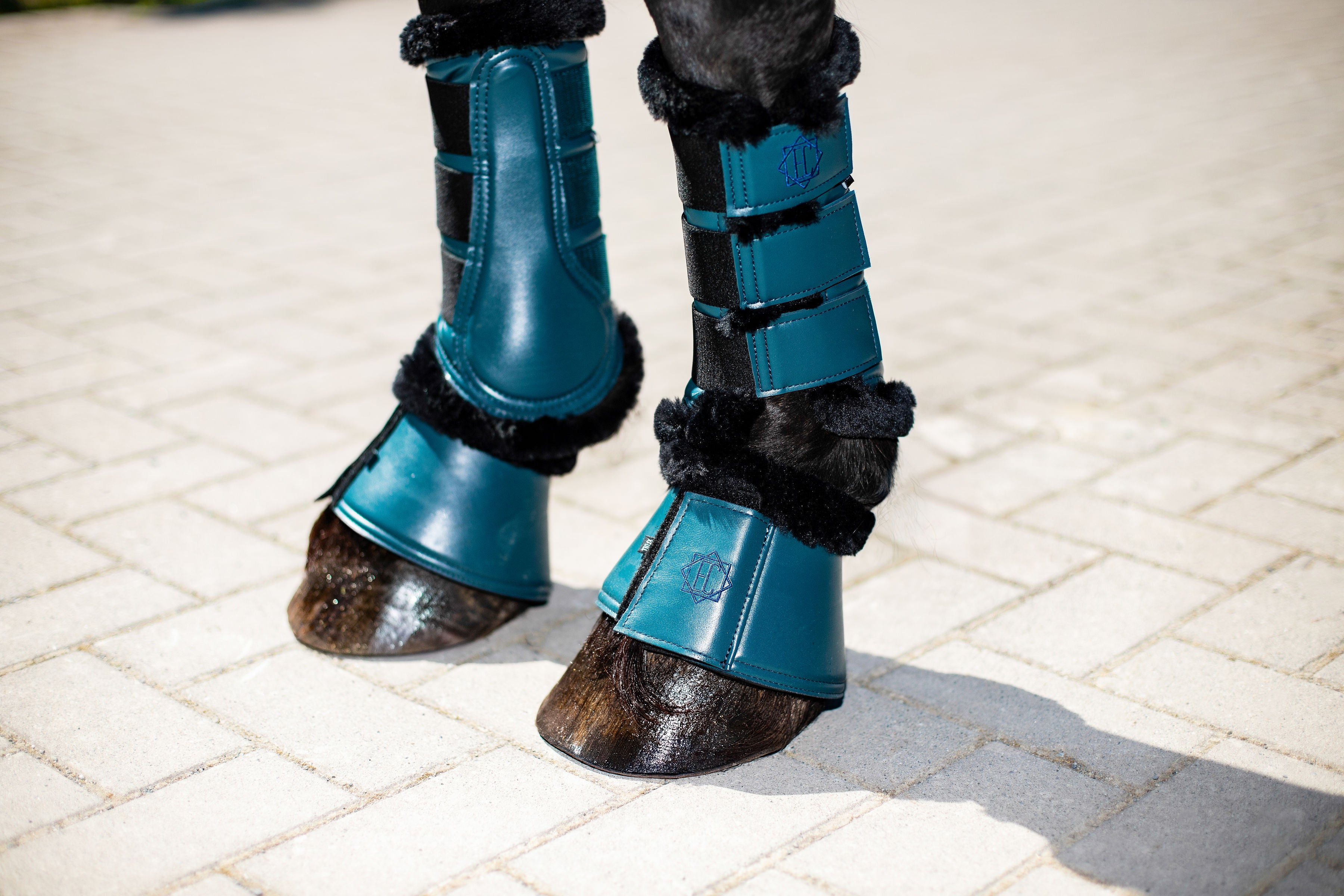 Summer Sapphire Brush Boots