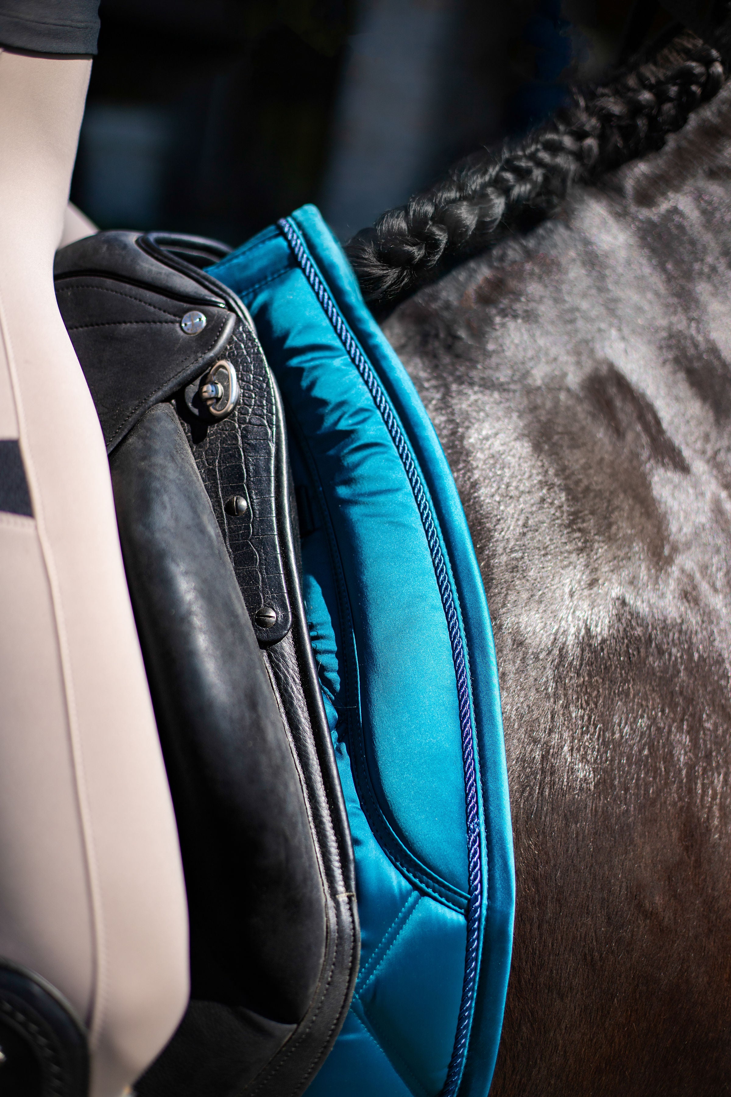 Summer Sapphire Dressage Saddle Pad
