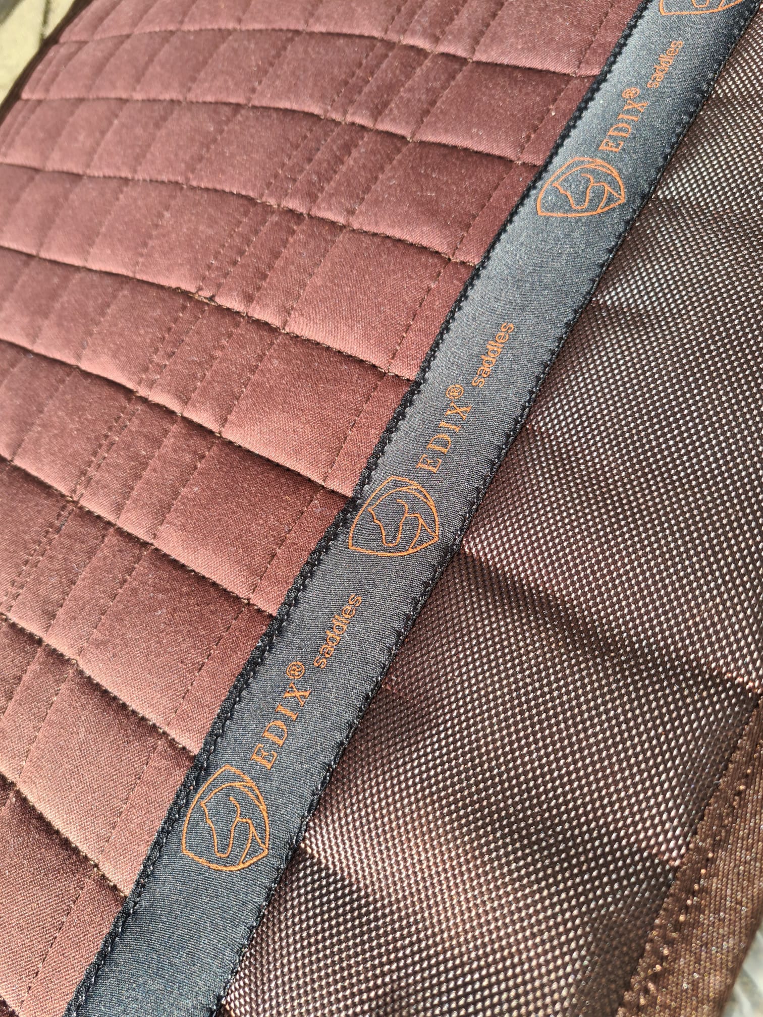 Edix Western Felt 8-Pocket Pad - Brown