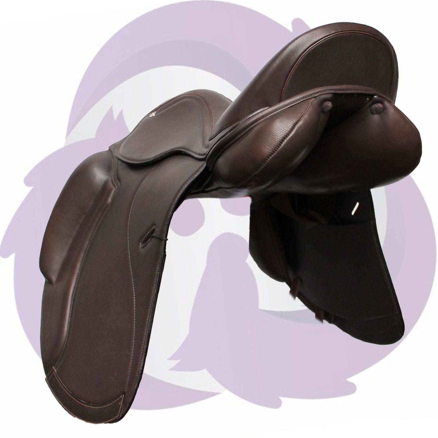 17.5" Cavaletti Monoflap Dressage Saddle