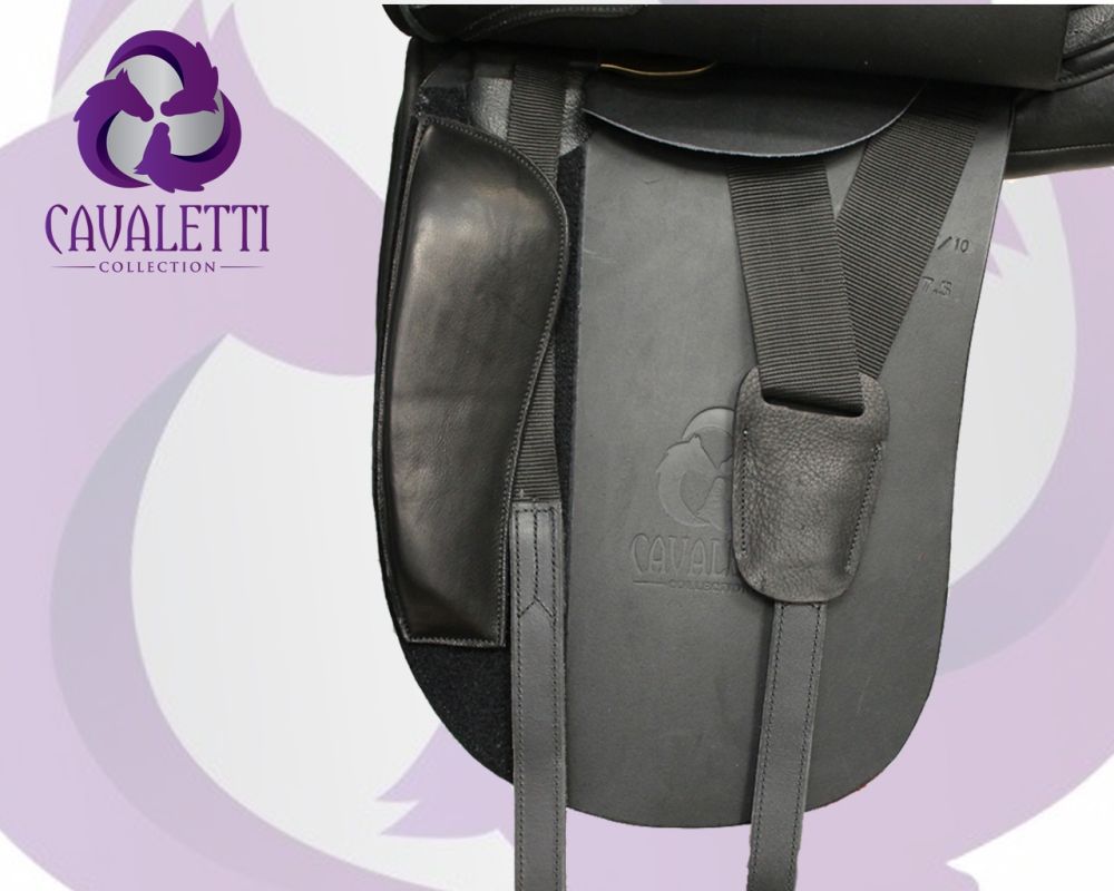 17.5 Cavaletti Covered Dressage Saddle