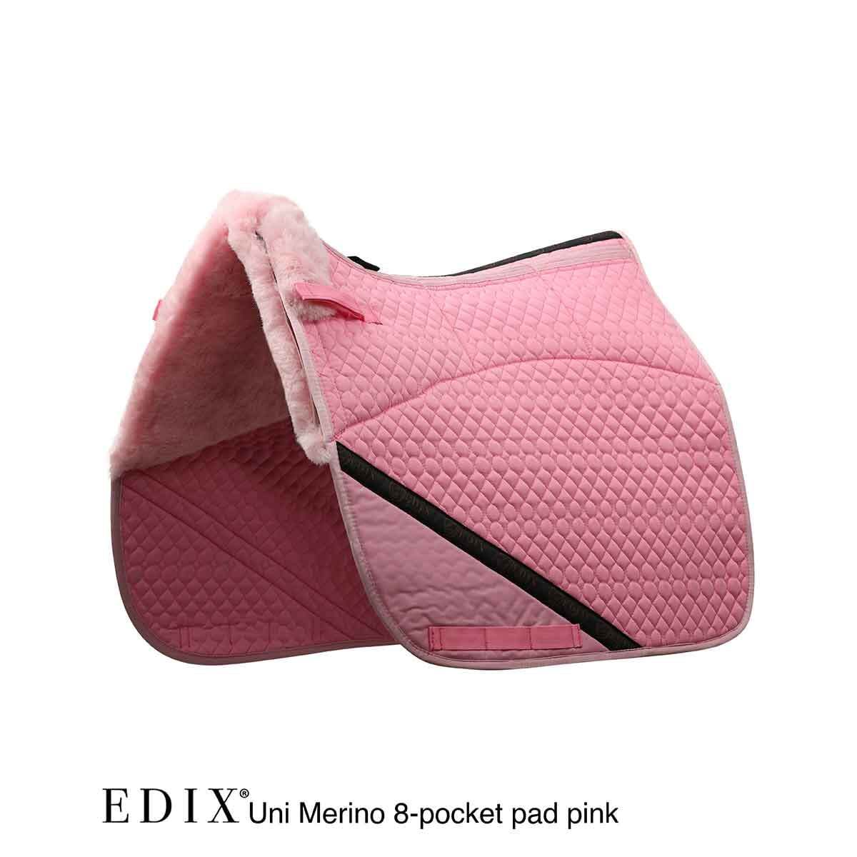 Edix Merino 8-Pocket Dressage Pad - Multiple Colour Options