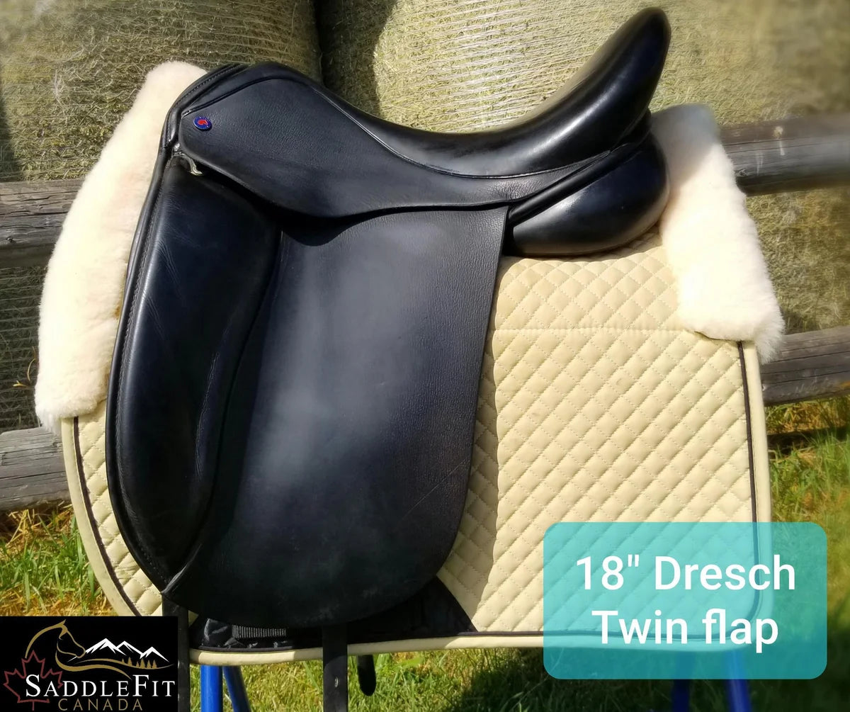 Used 18" Dresch Dressage Saddle