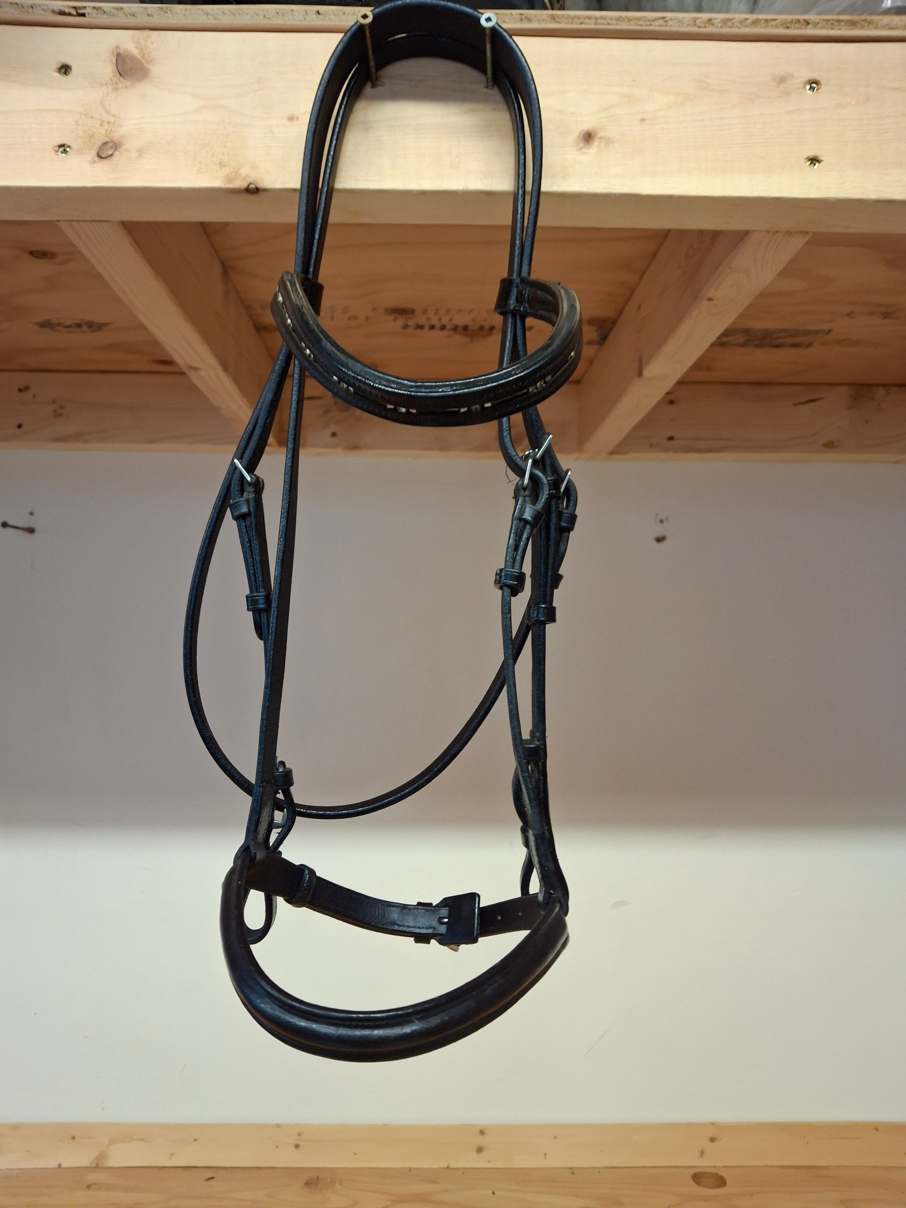 Used Kieffer Snaffle Bridle - Cob