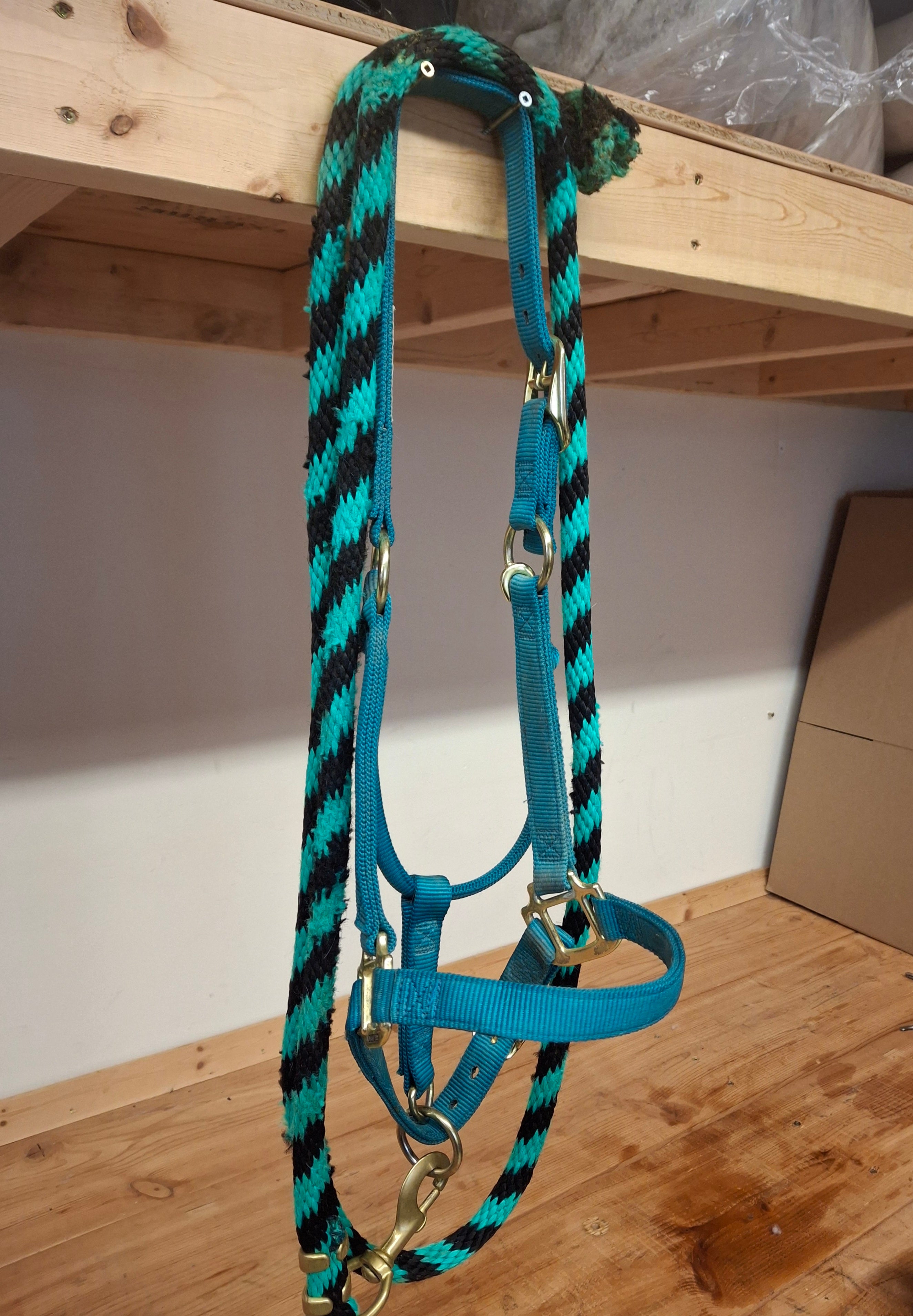 Used Weaver Halter & Lead Rope - Large