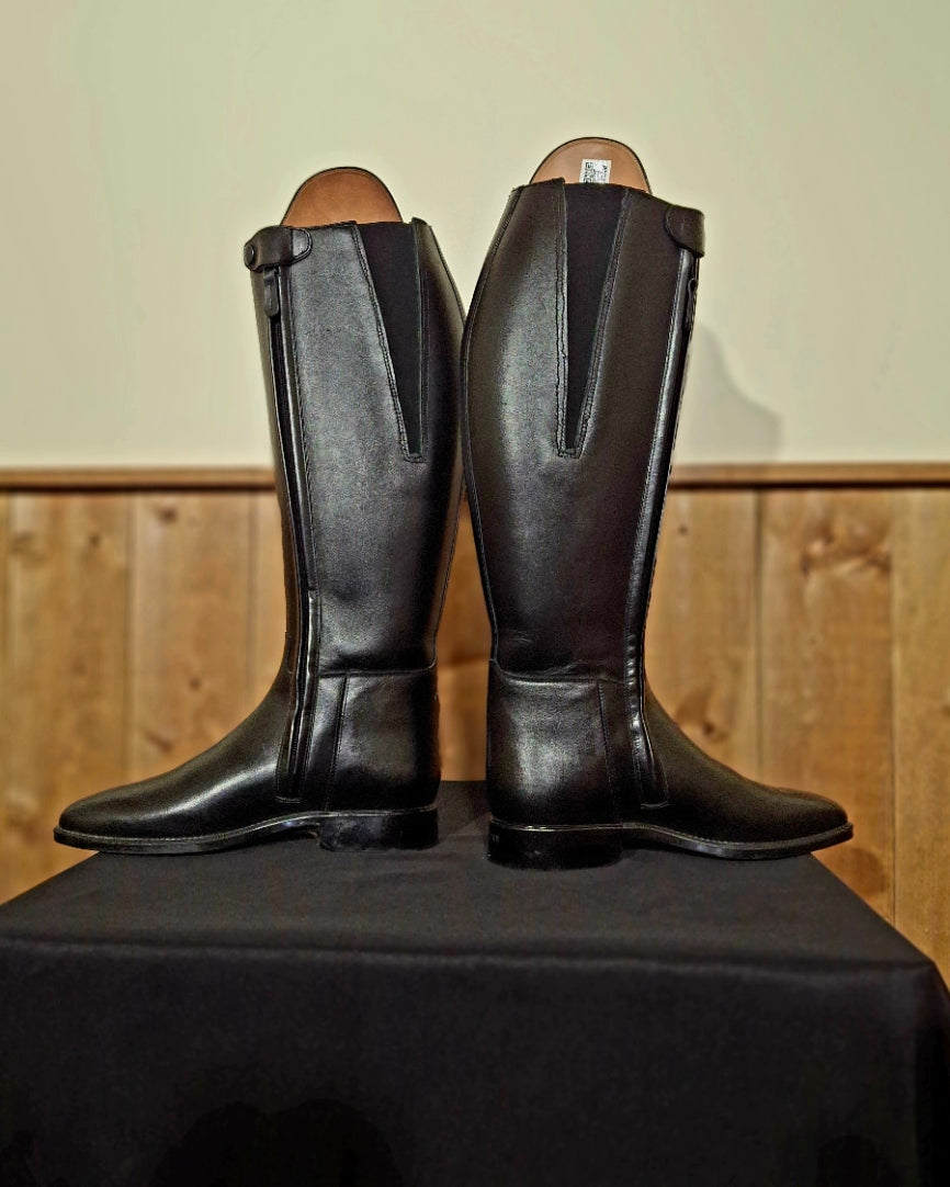 Almost New Used Wide Calf Petrie Dressage Boots