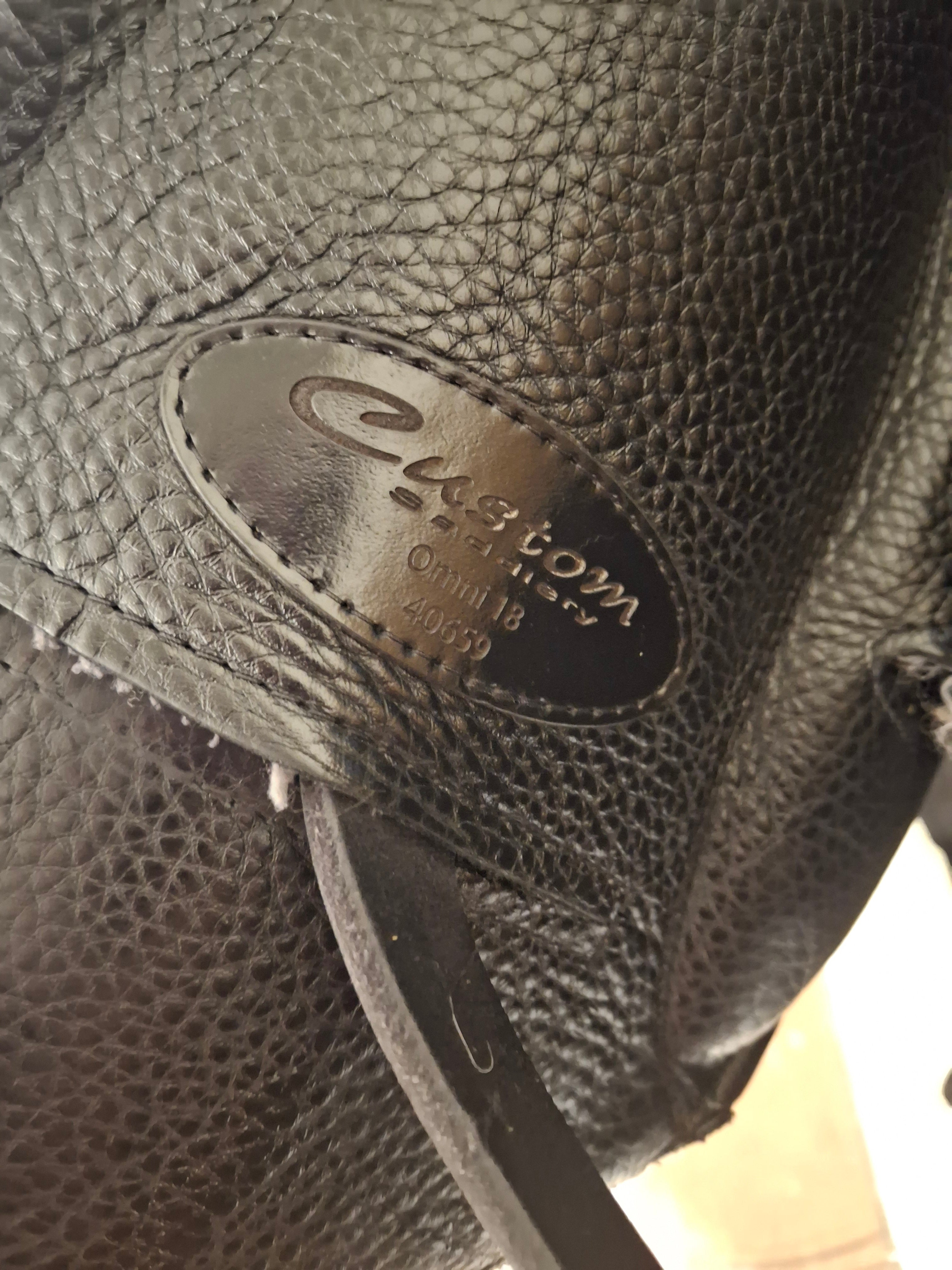 Used 18" Custom Wolfgang Omni Dressage Saddle