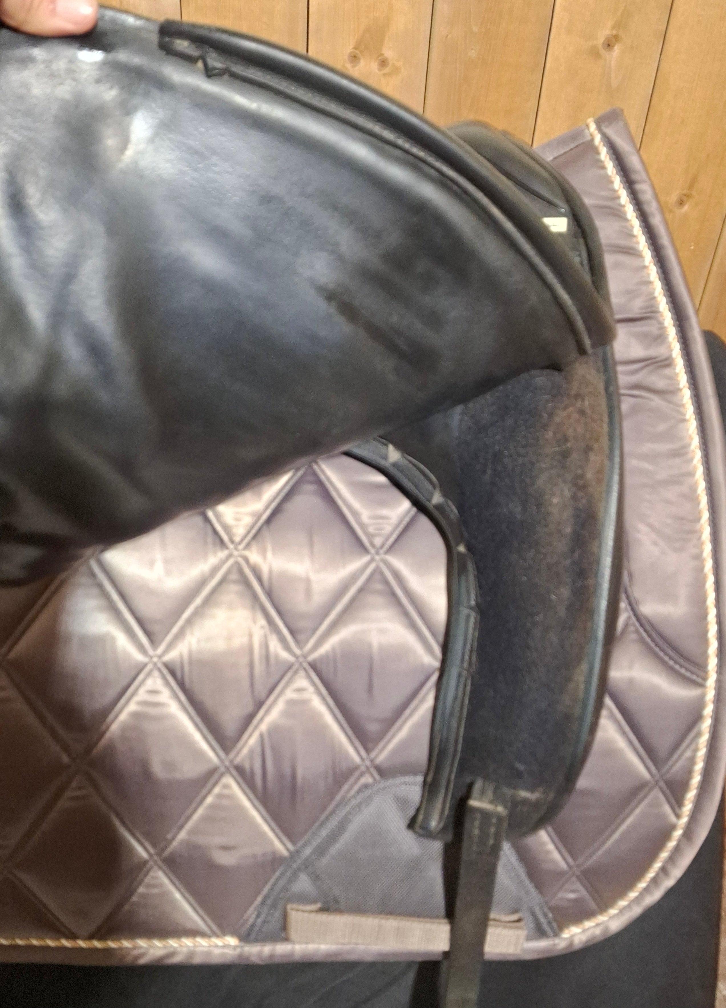 Used 18" Sue Carson Dressage Saddle