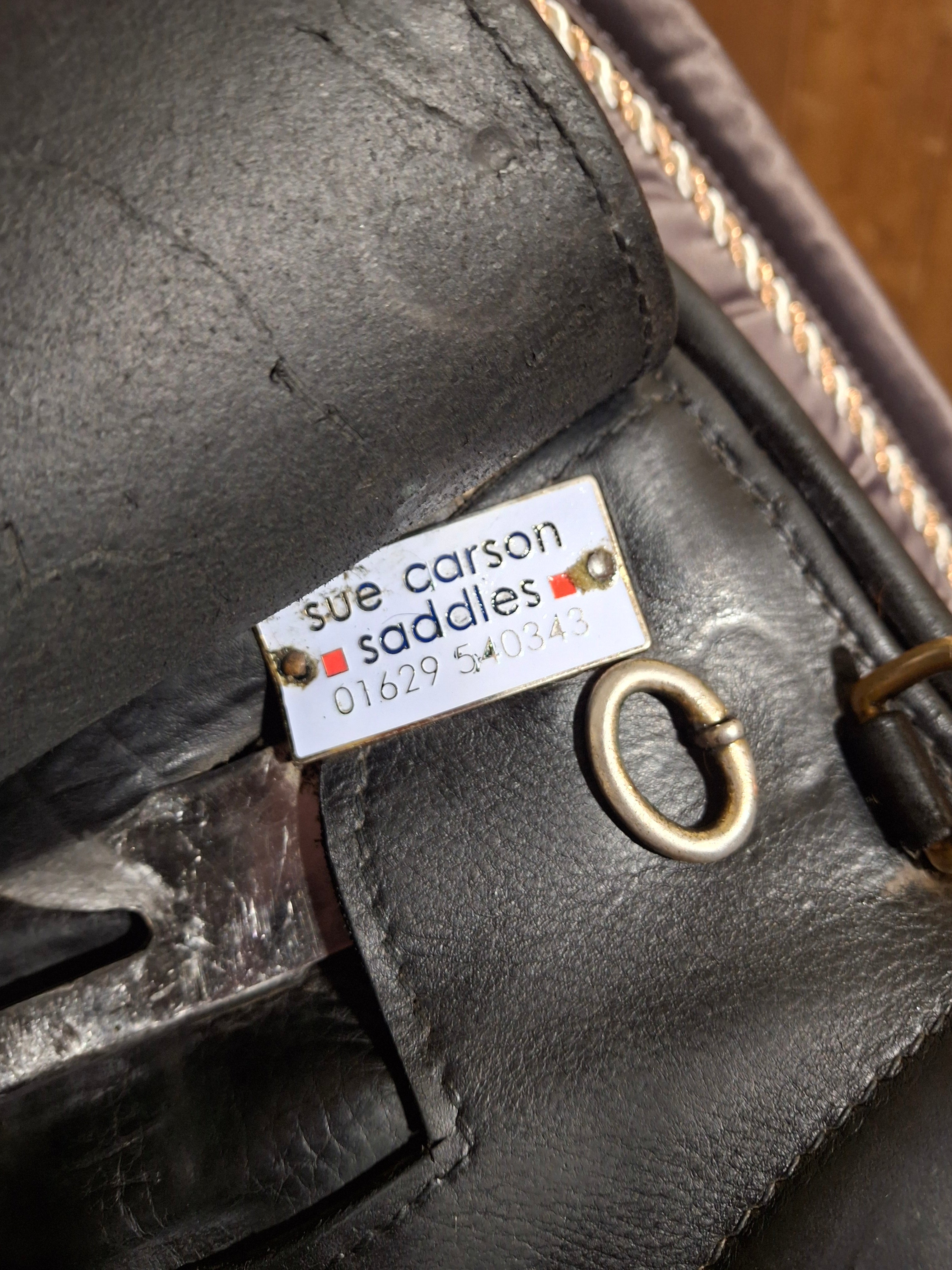 Used 18" Sue Carson Dressage Saddle