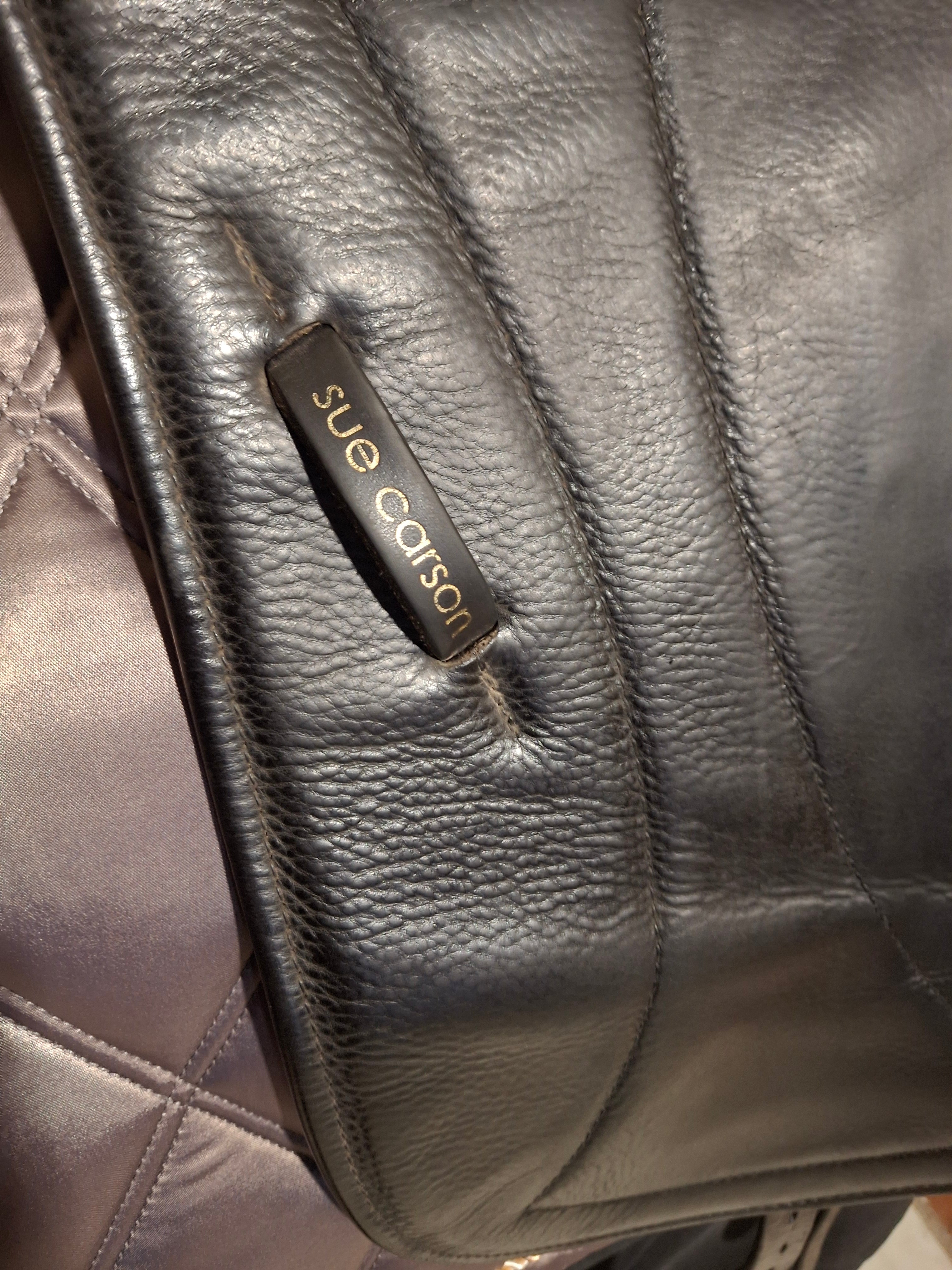 Used 18" Sue Carson Dressage Saddle
