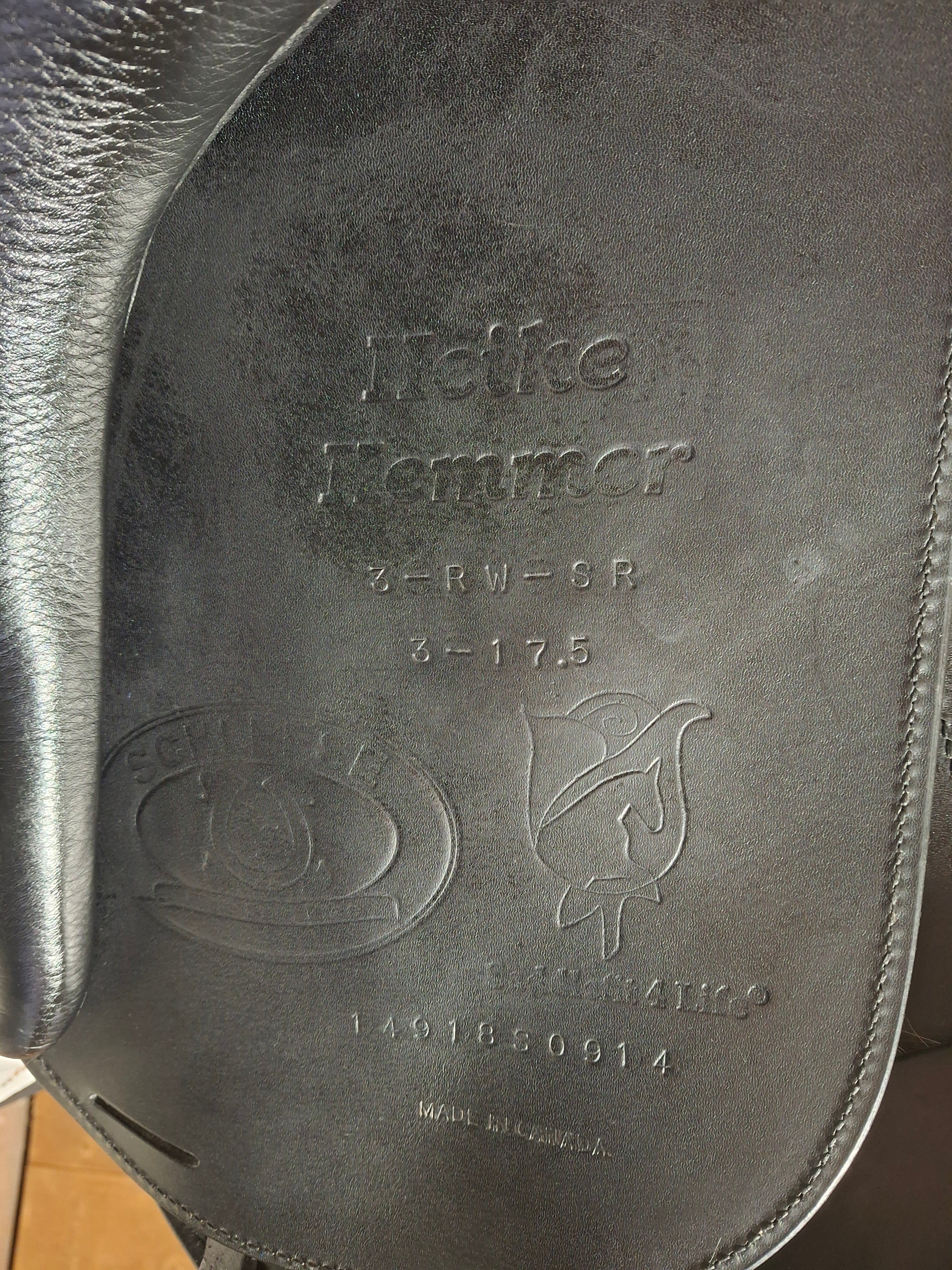 Used 17.5" Schleese HK Dressage Saddle