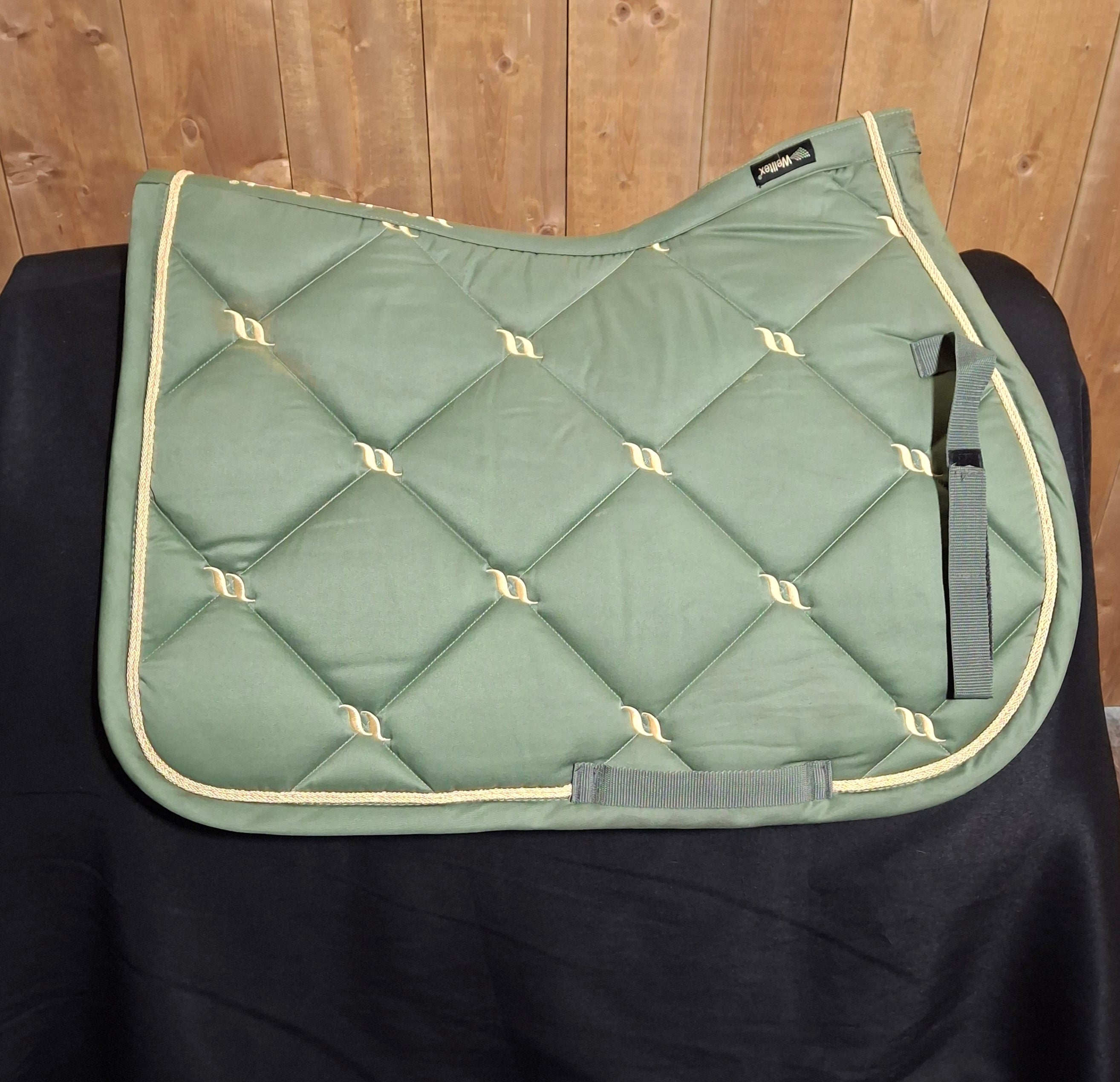 Used Back on Track Nights Collection Saddle Pad & Ear Bonnet Set