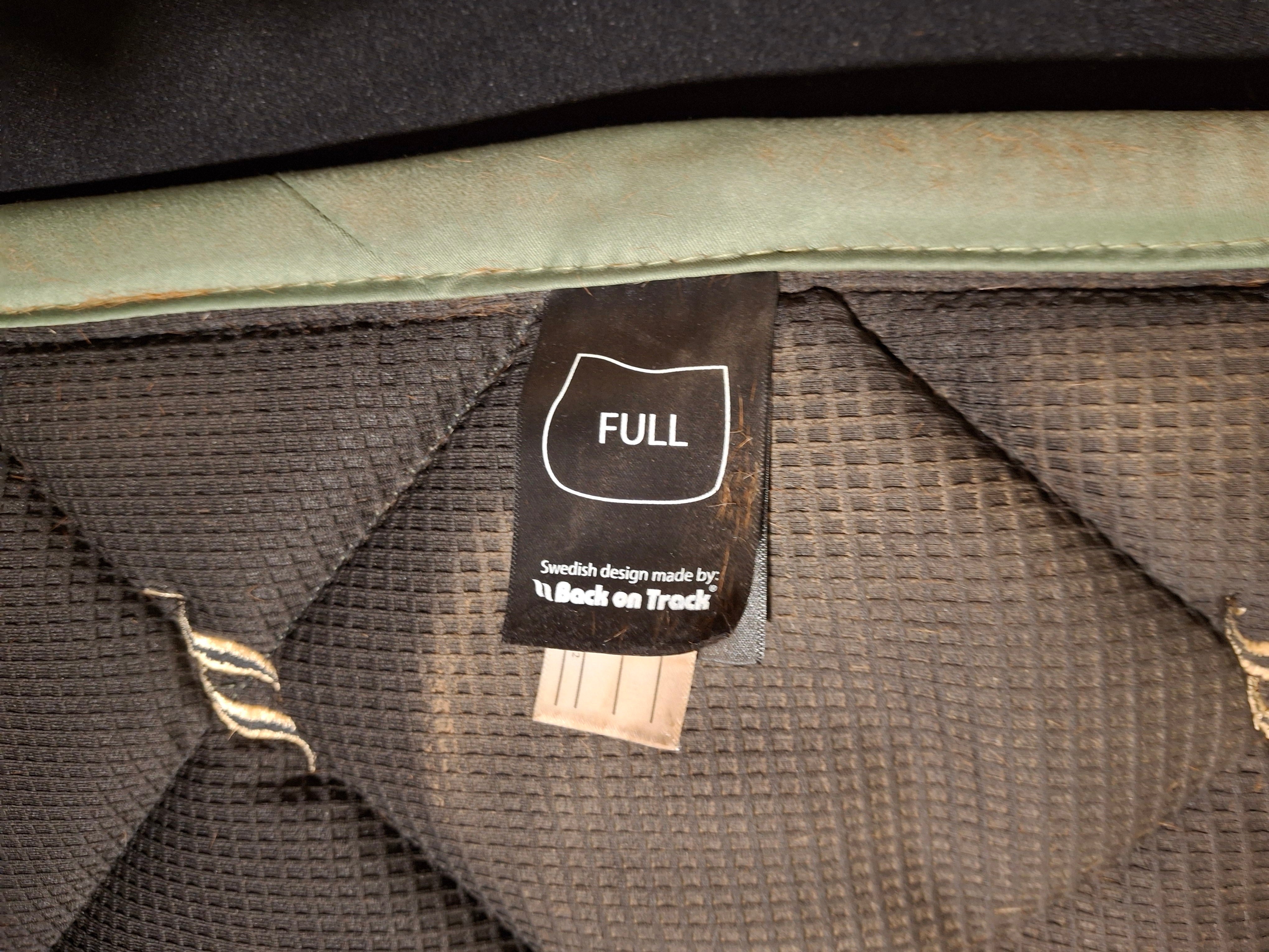 Used Back on Track Nights Collection Saddle Pad & Ear Bonnet Set