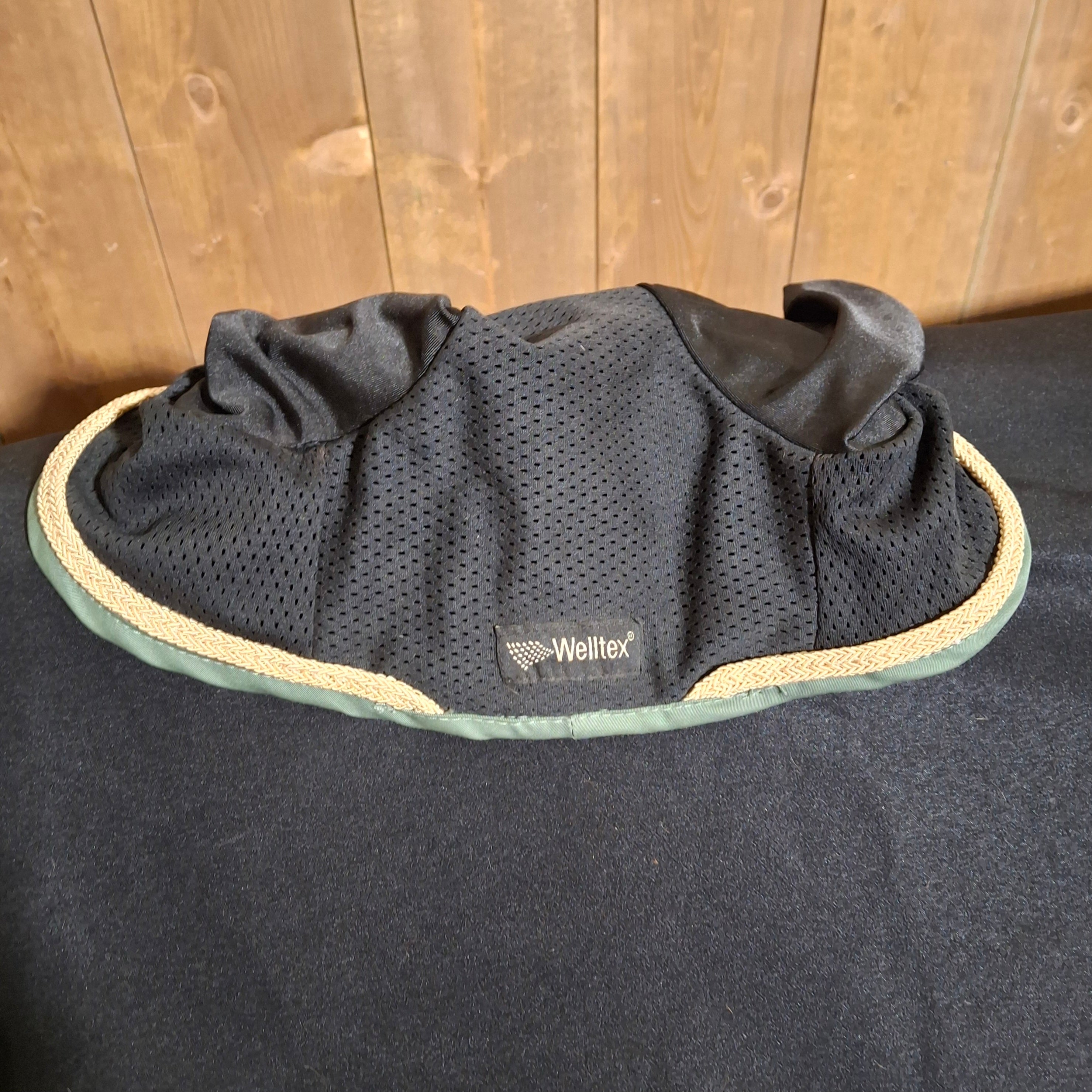 Used Back on Track Nights Collection Saddle Pad & Ear Bonnet Set