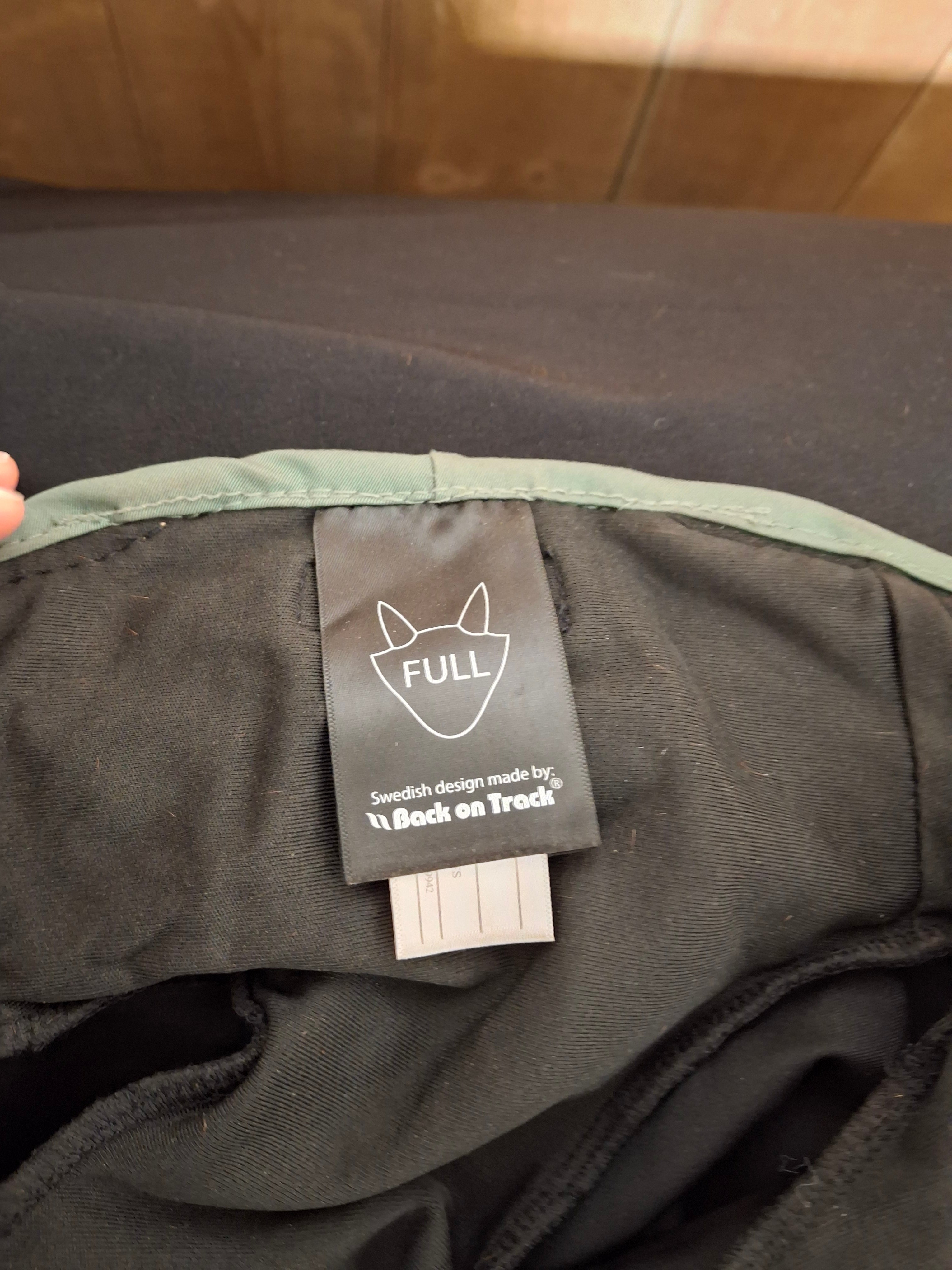 Used Back on Track Nights Collection Saddle Pad & Ear Bonnet Set