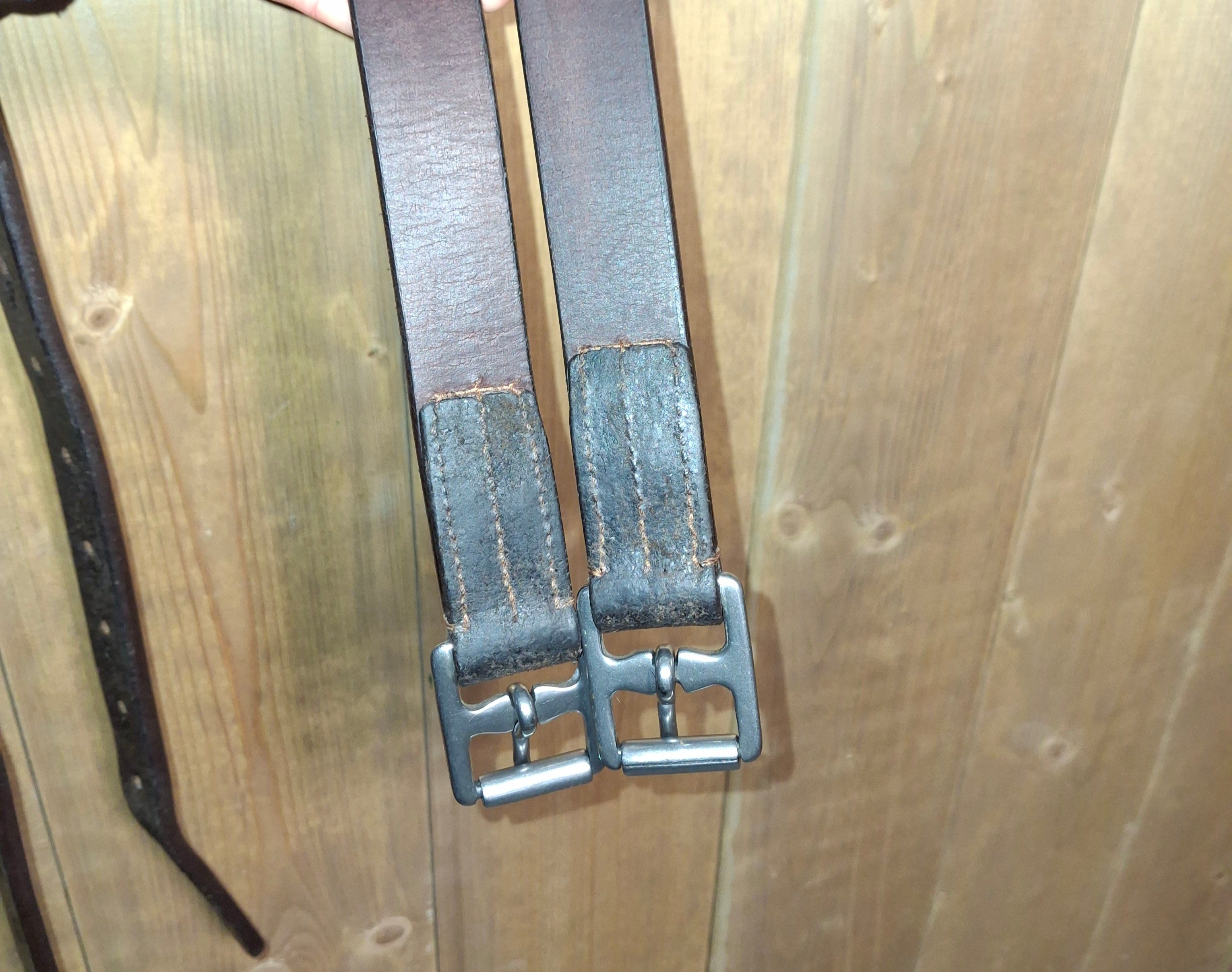 Used 58" Bobby's Tack Stirrup Leathers