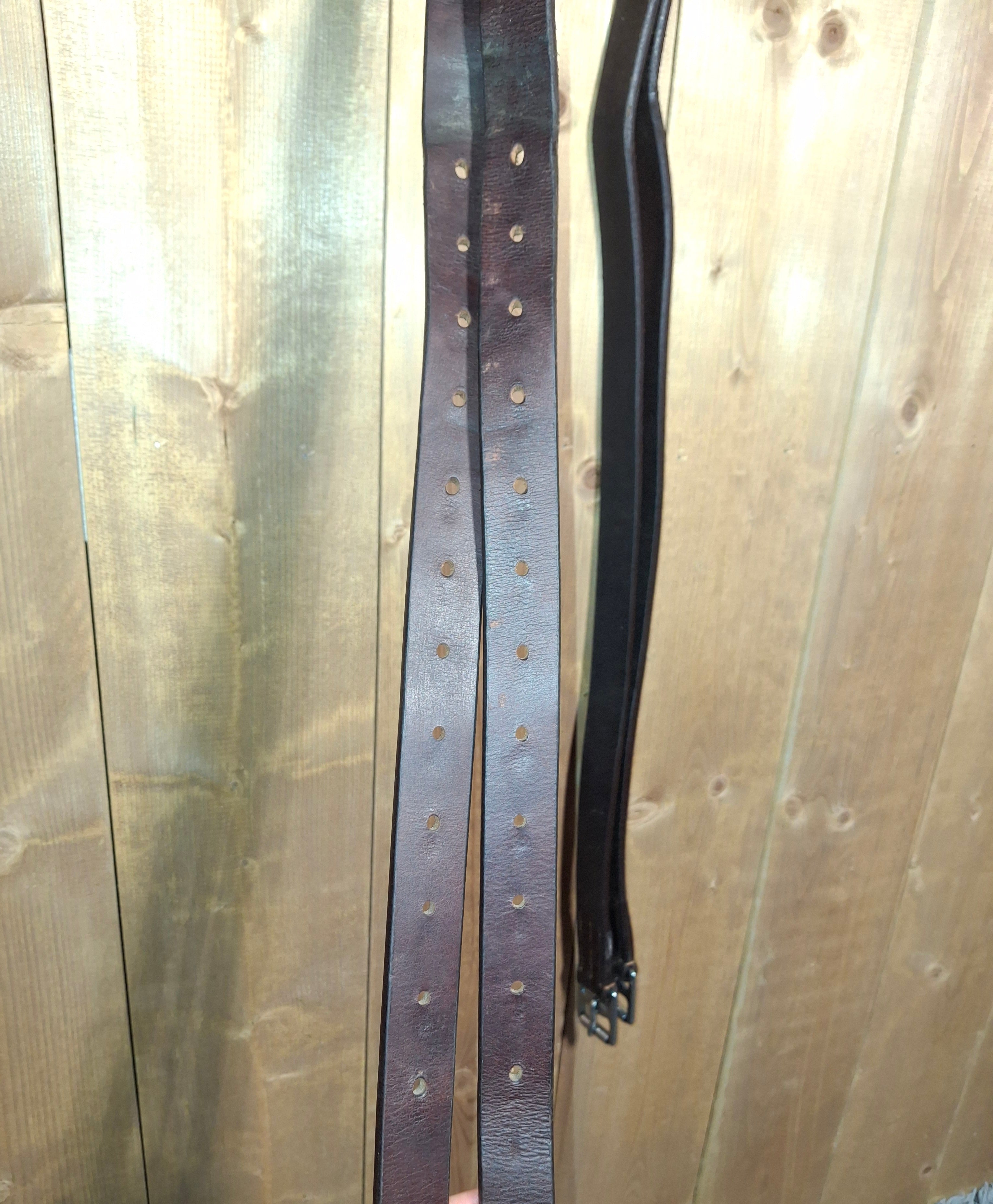 Used 58" Bobby's Tack Stirrup Leathers