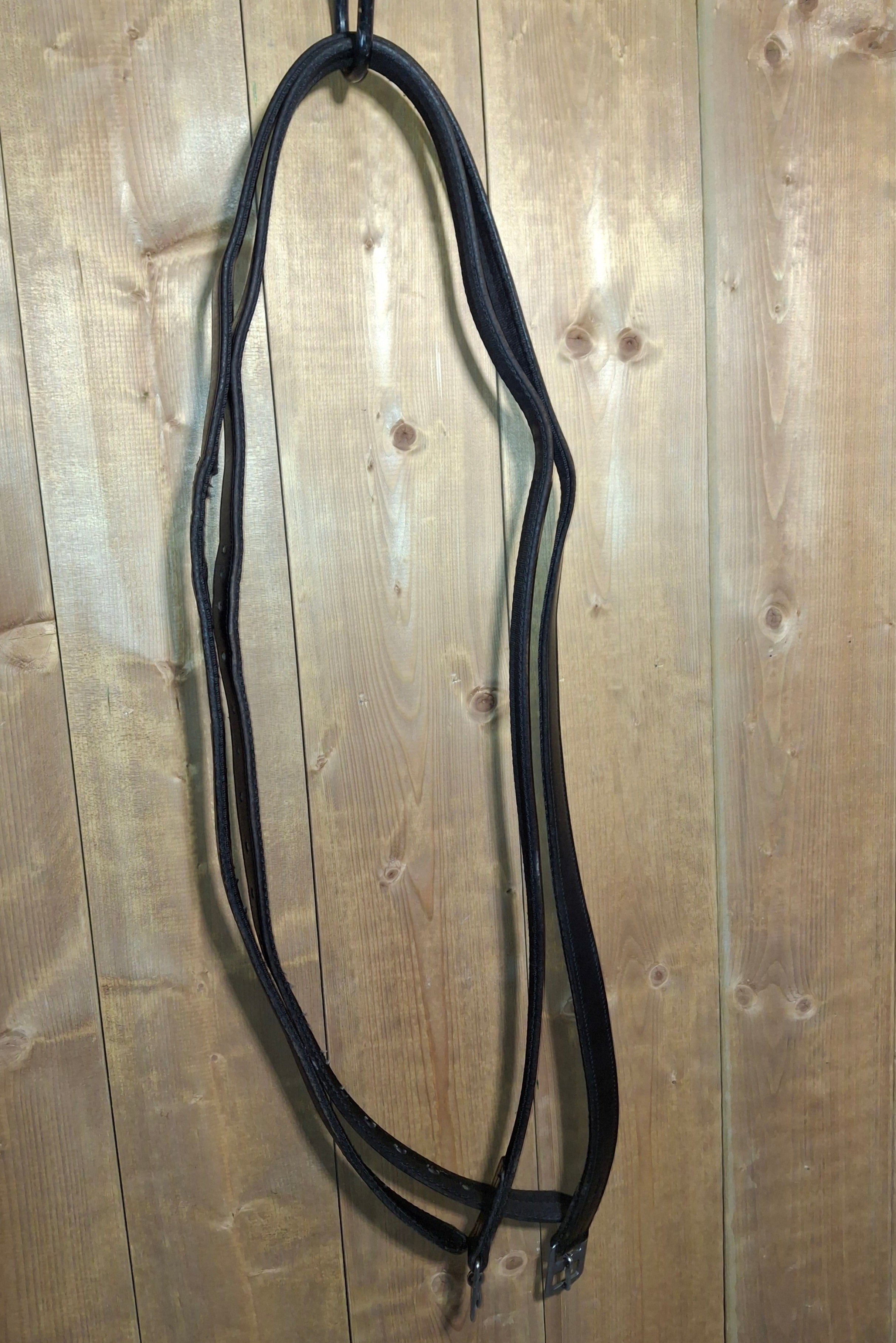 Used Black 63" Stirrup Leathers