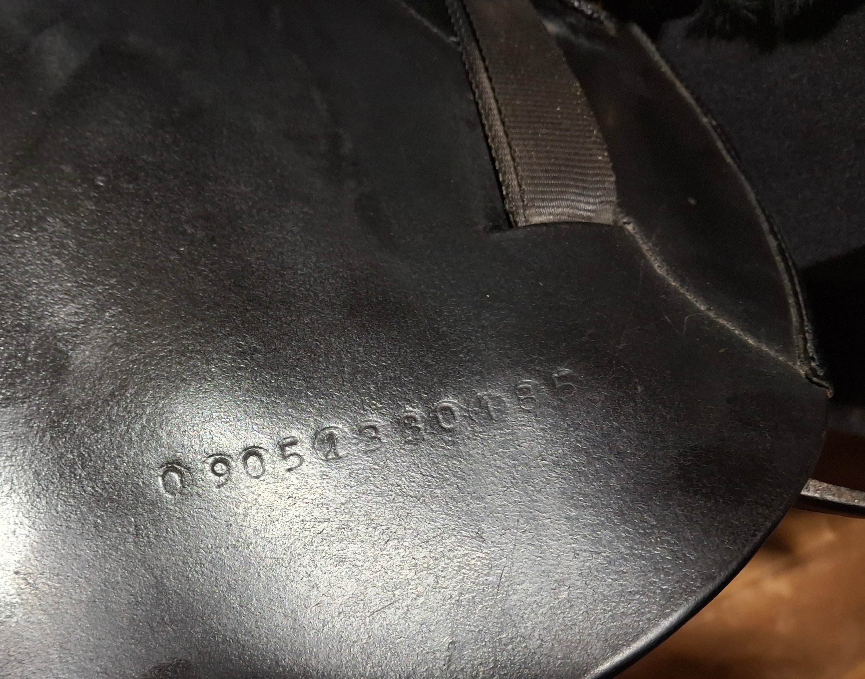 Used 17.5" Jaguar by Harry Dabs Dressage Saddle