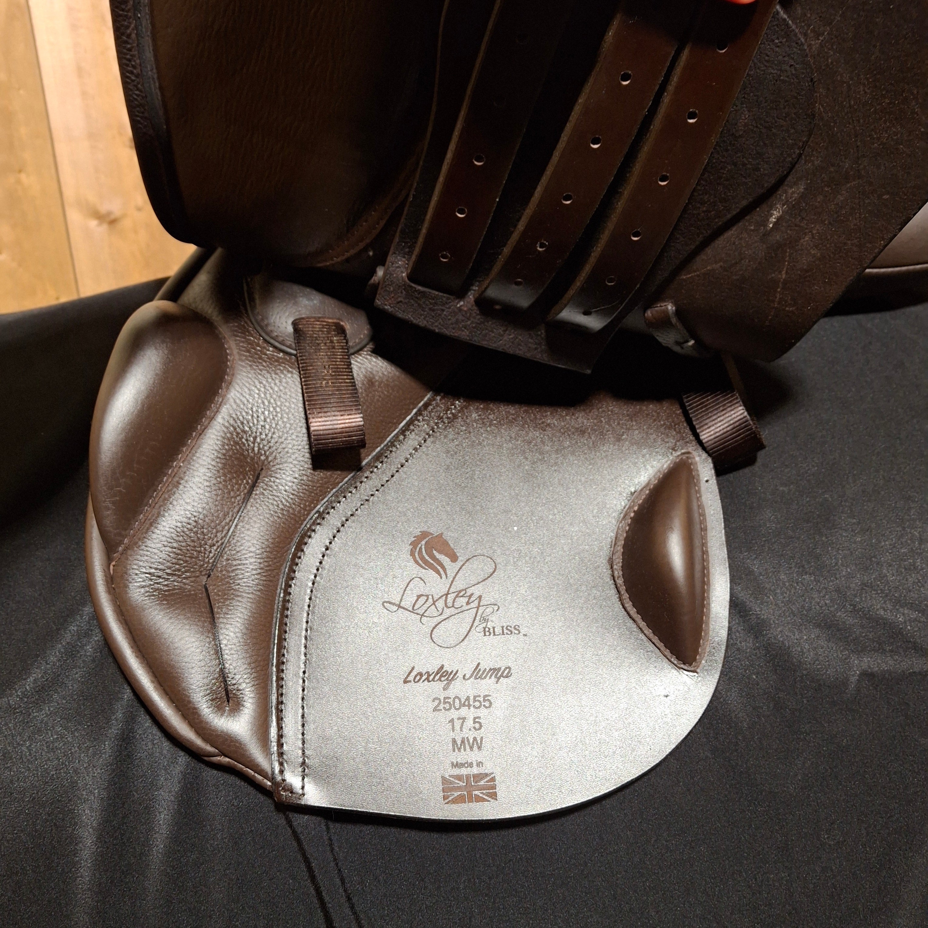 New 17.5" Loxley by Bliss Jump Demo Saddle